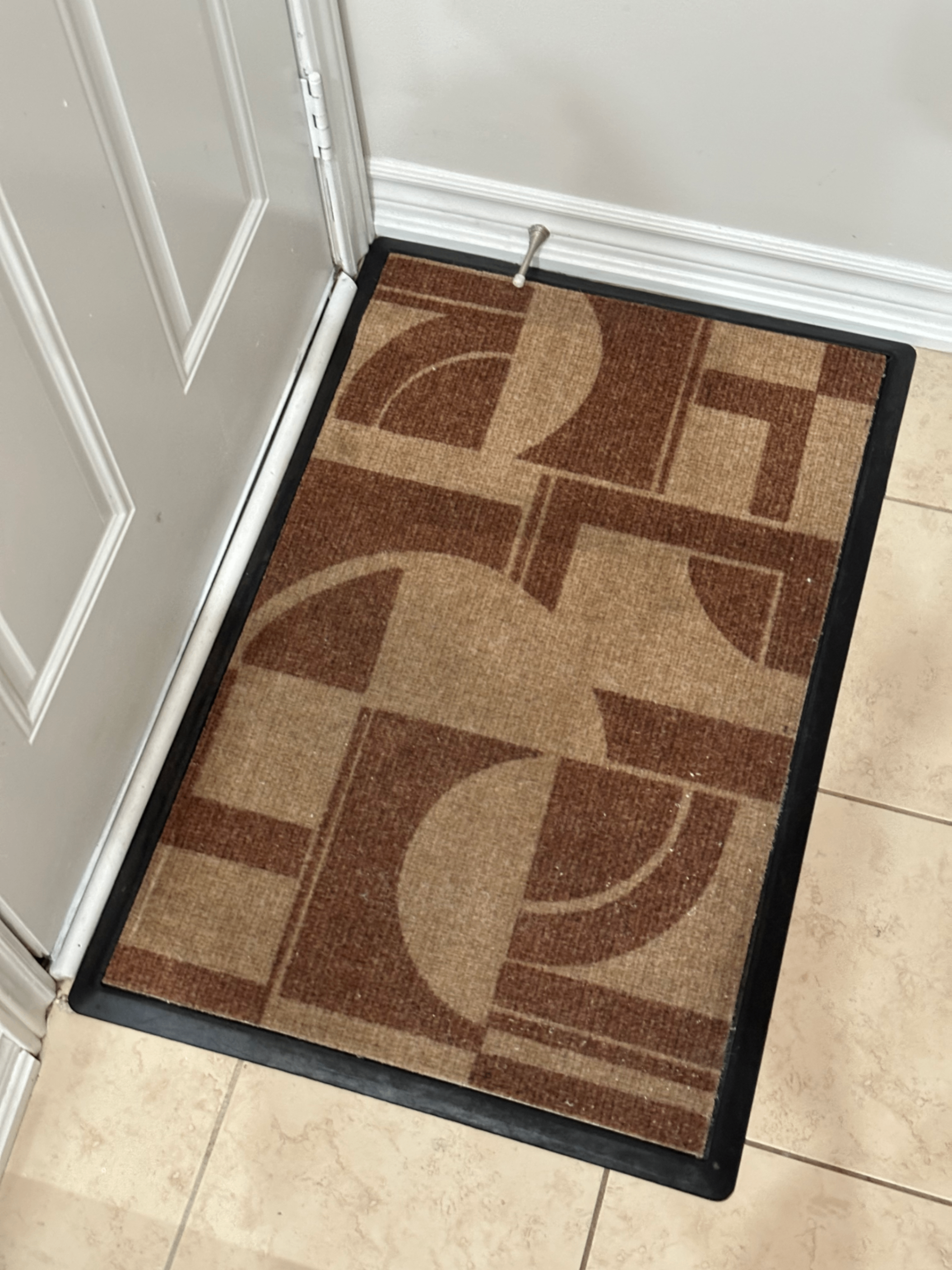 Ruggable door mat