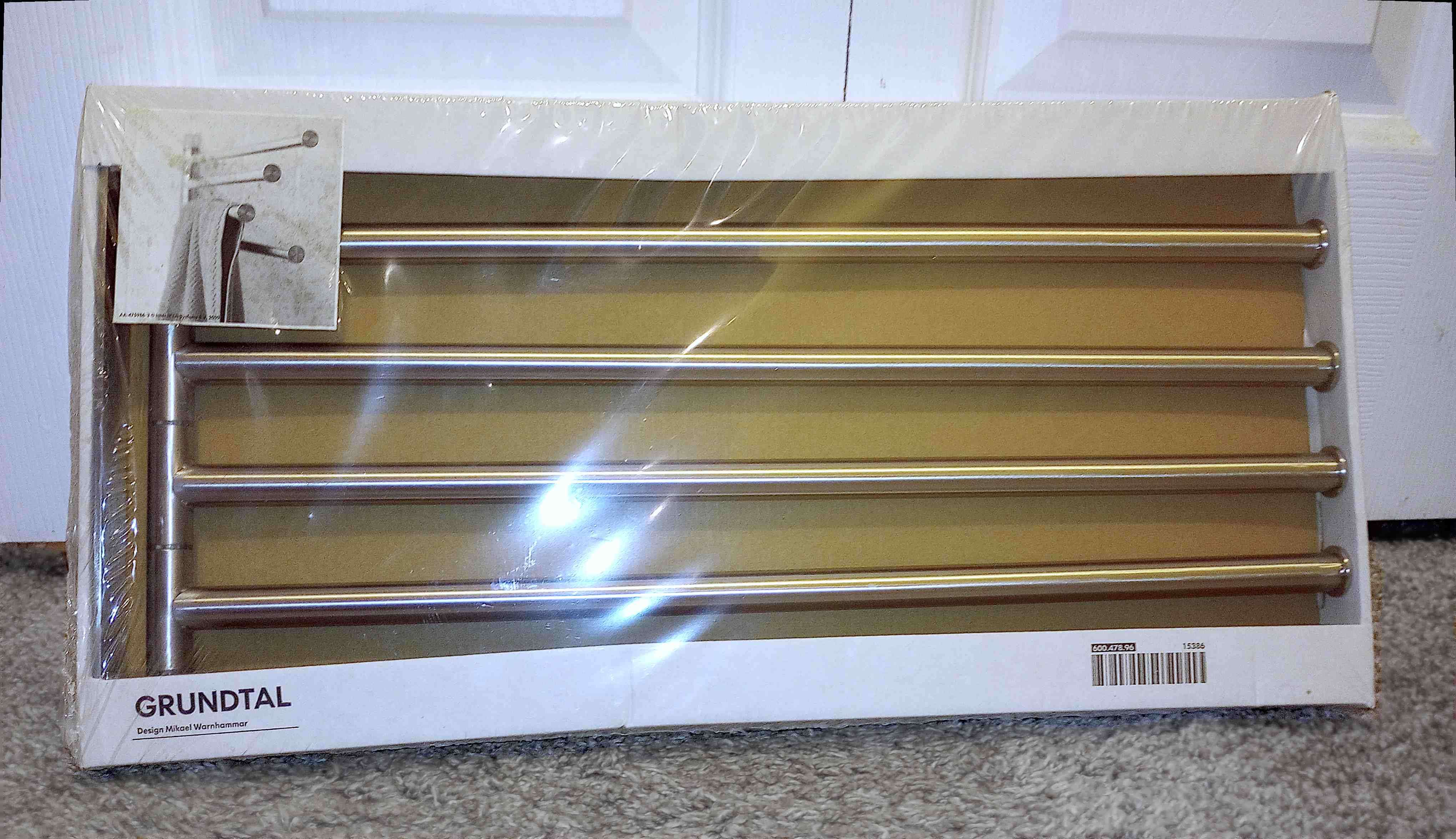 Ikea Towel Rail and Towel Hanger