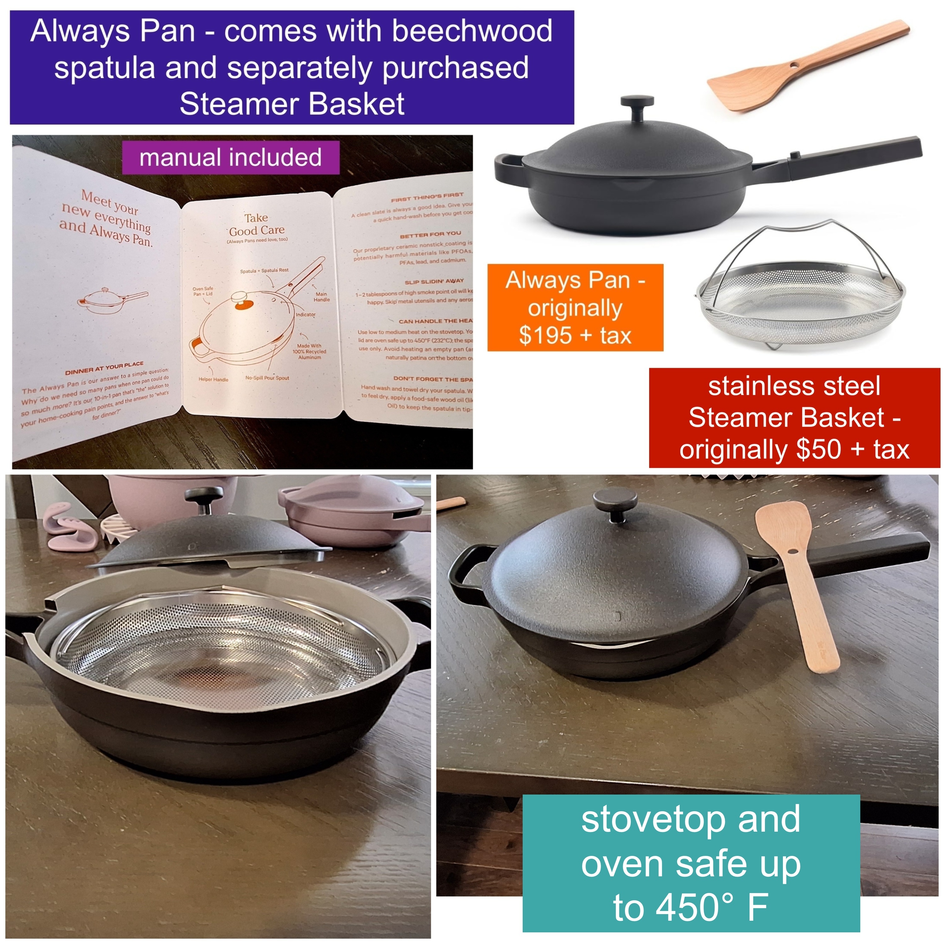 Always Pan from Our Place - NEW with accessories - photo 2