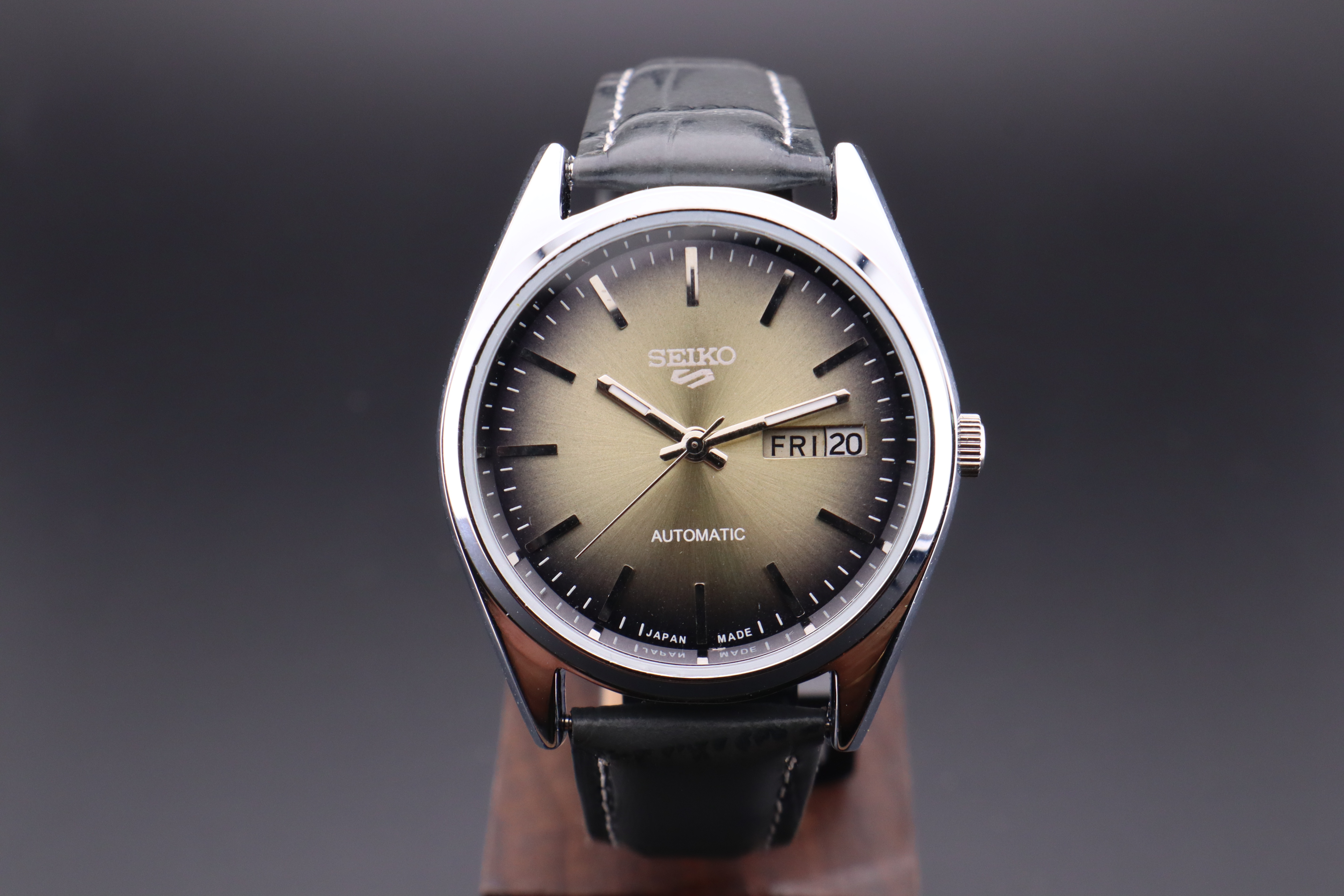 Vintage Seiko 5 Automatic 6309A Men's  Watch D&D- Japan Made - photo 2