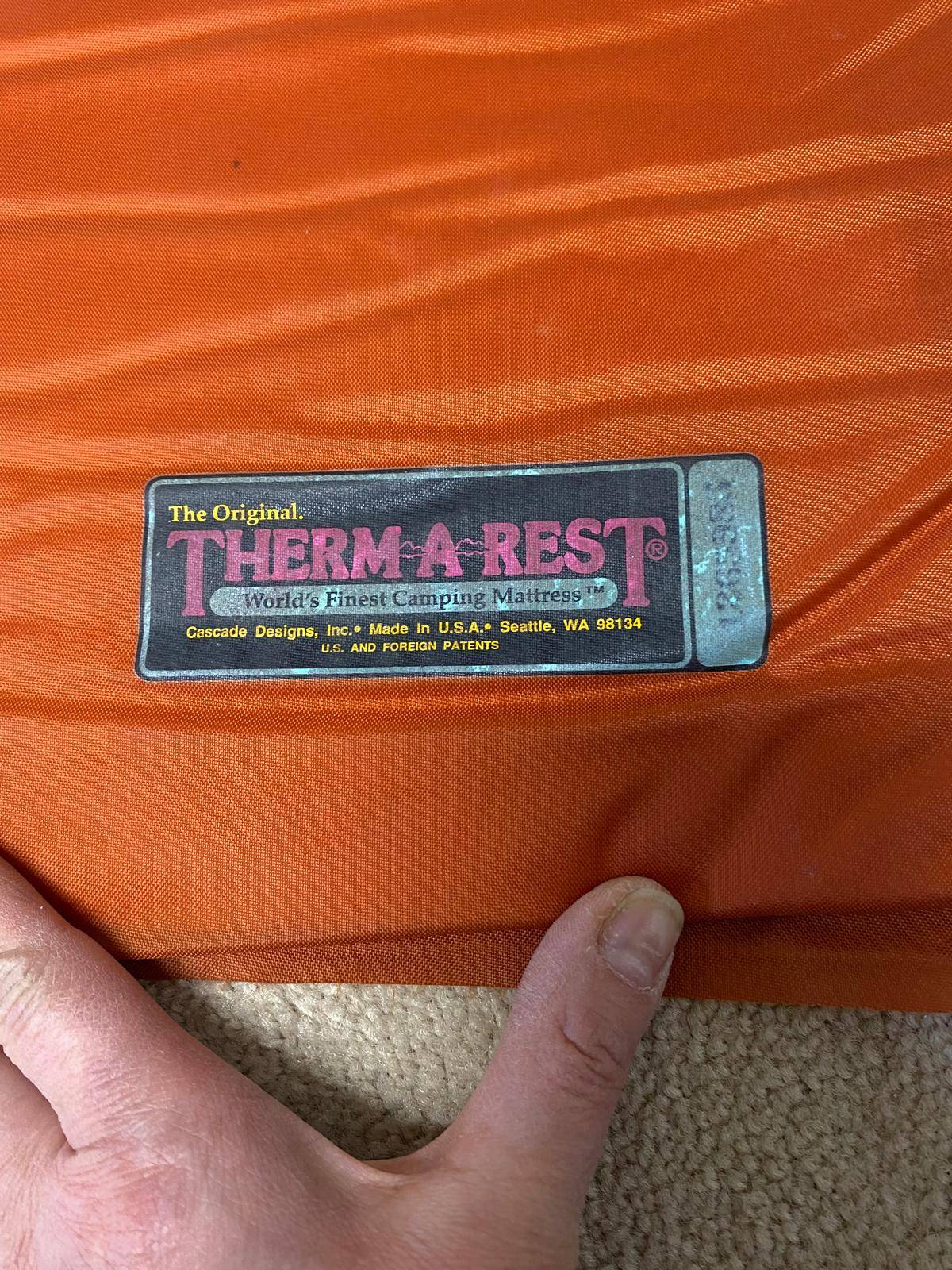 Original ThermoRest camping mat - photo 2