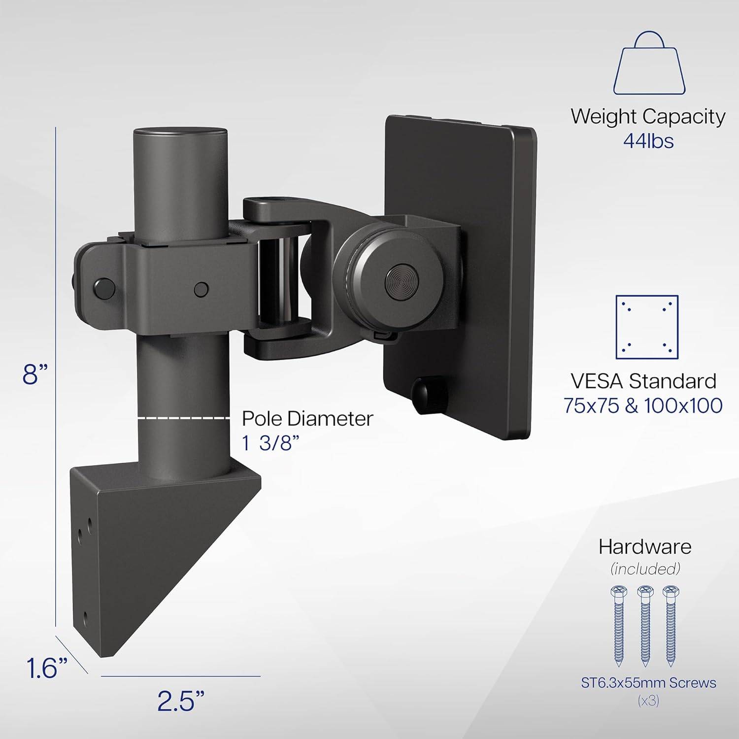 New  VIVO Single Ultrawide Monitor Wall Mount  Screens - photo 2