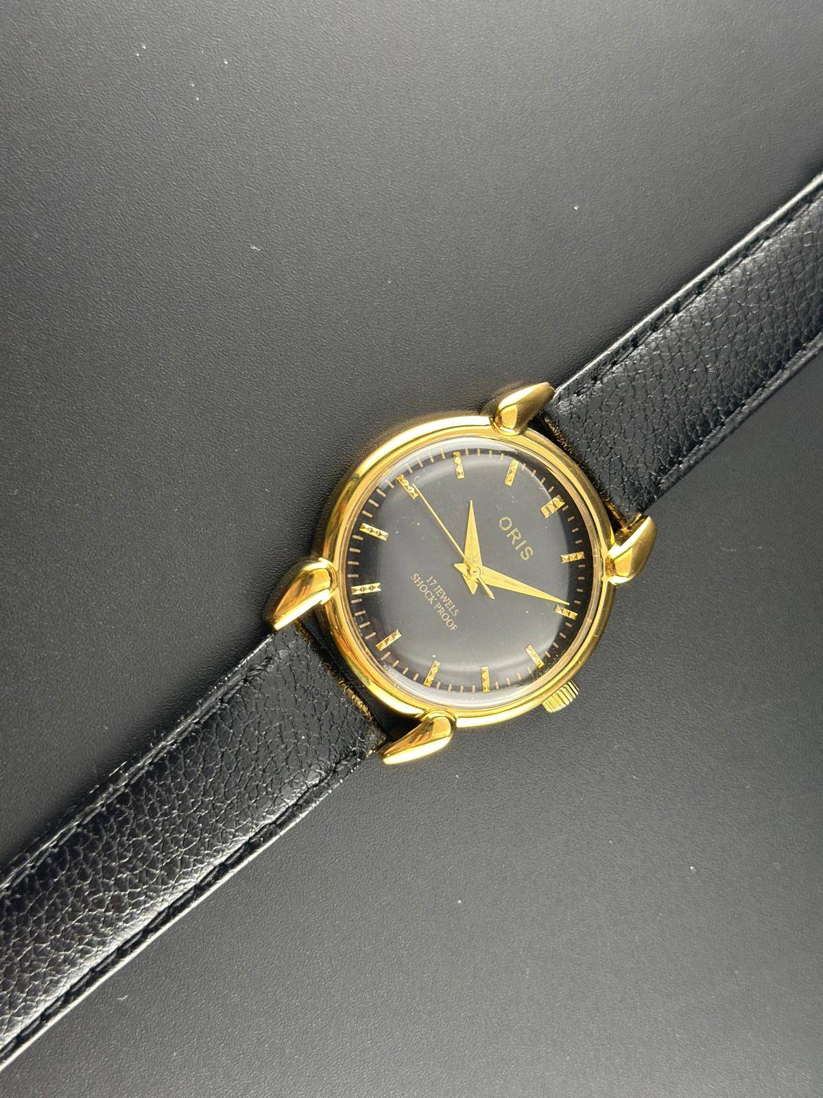 Vintage Oris Swiss ST-96 Hand Wind Mechanical Men's Watch - photo 5