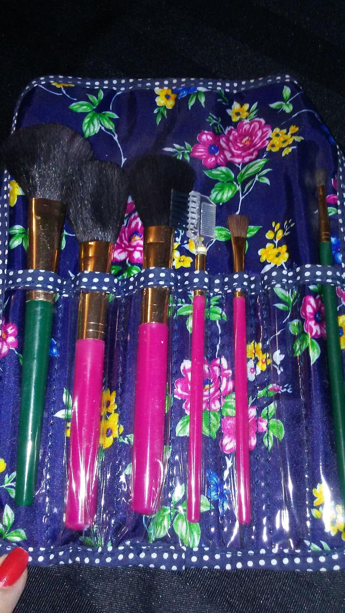 Make Up Brushes with Case