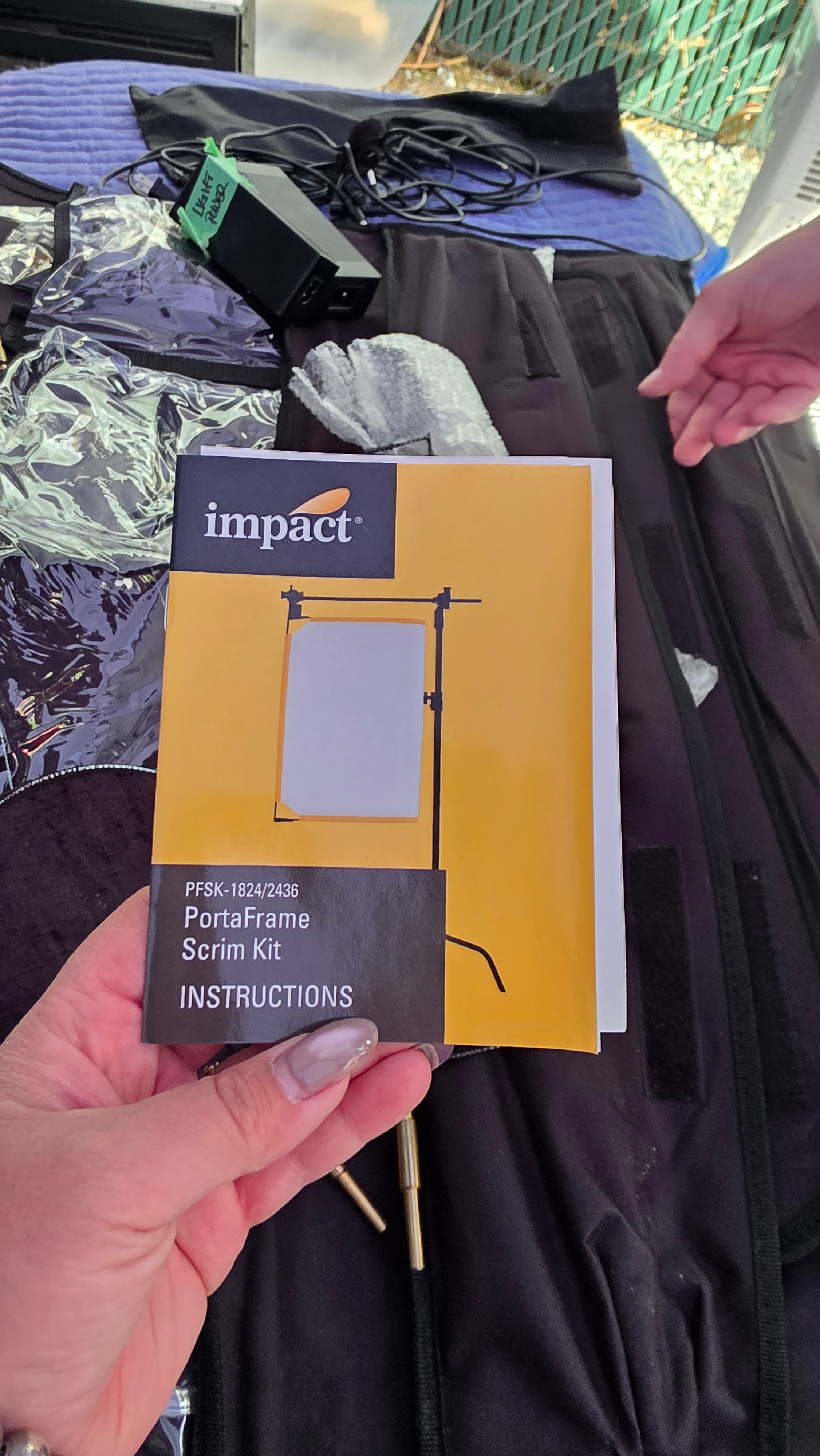 Impact PortaFrame Scrim Kit – Professional Lighting Modifier Kit - photo 4