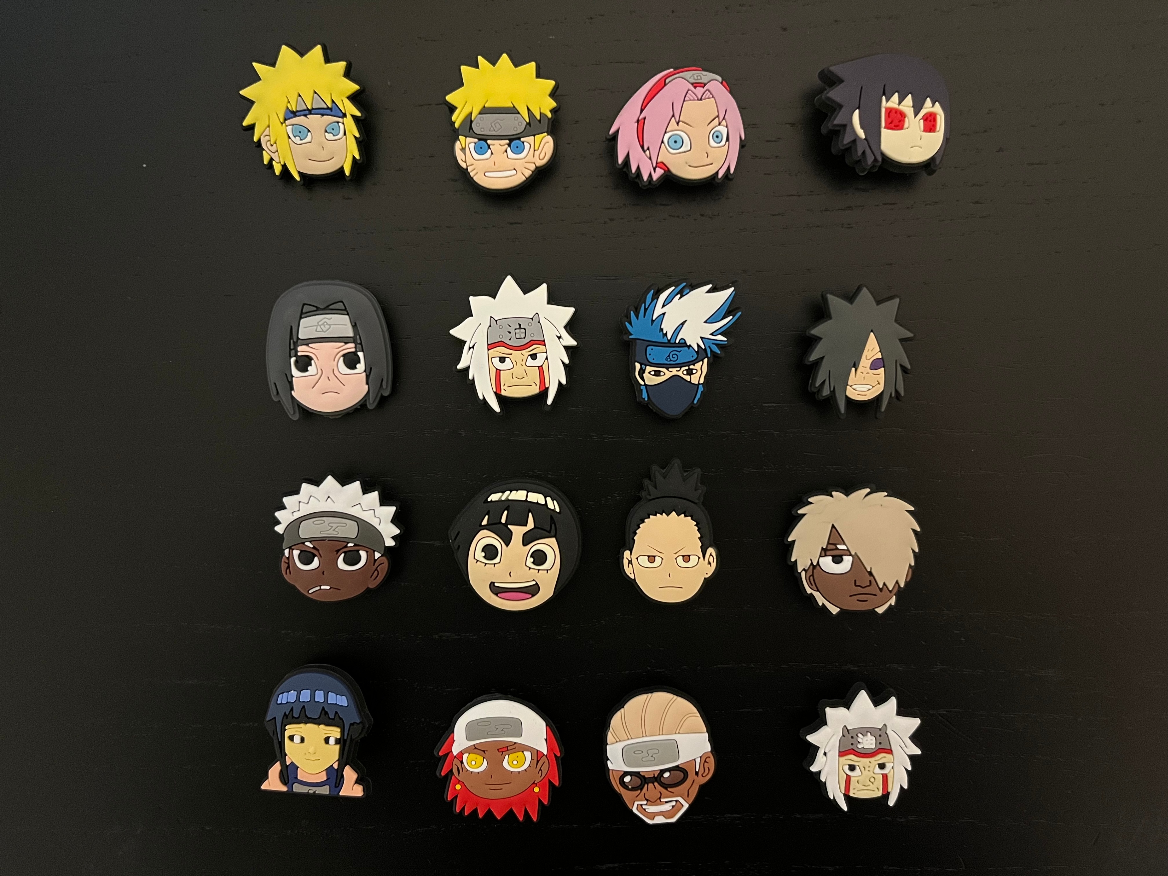 Naruto Croc Charms / Jibbitz