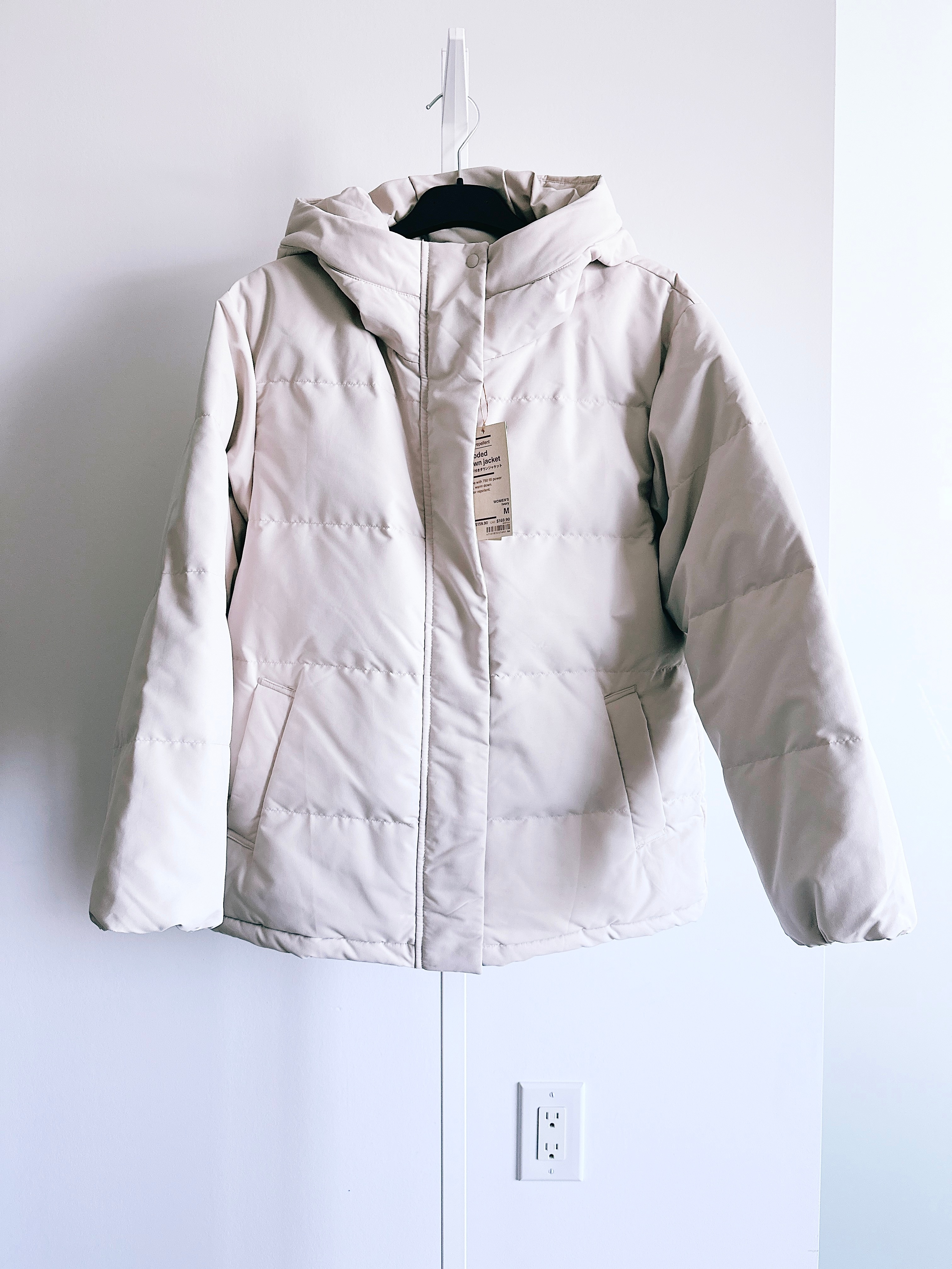 Muji Water Repellent Down Jacket - Size M