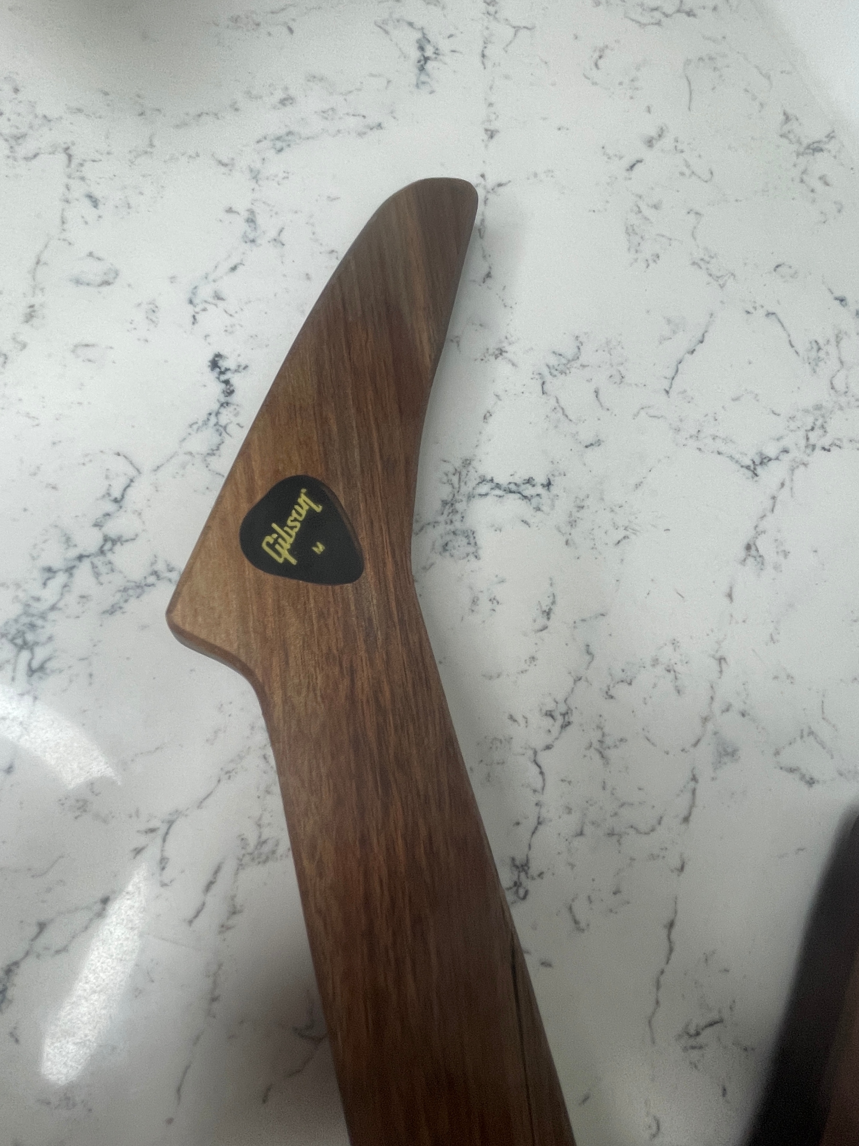 "Guitar"-Erie Board (Gibson Charcuterie Board w/ Black Epoxy) - photo 4