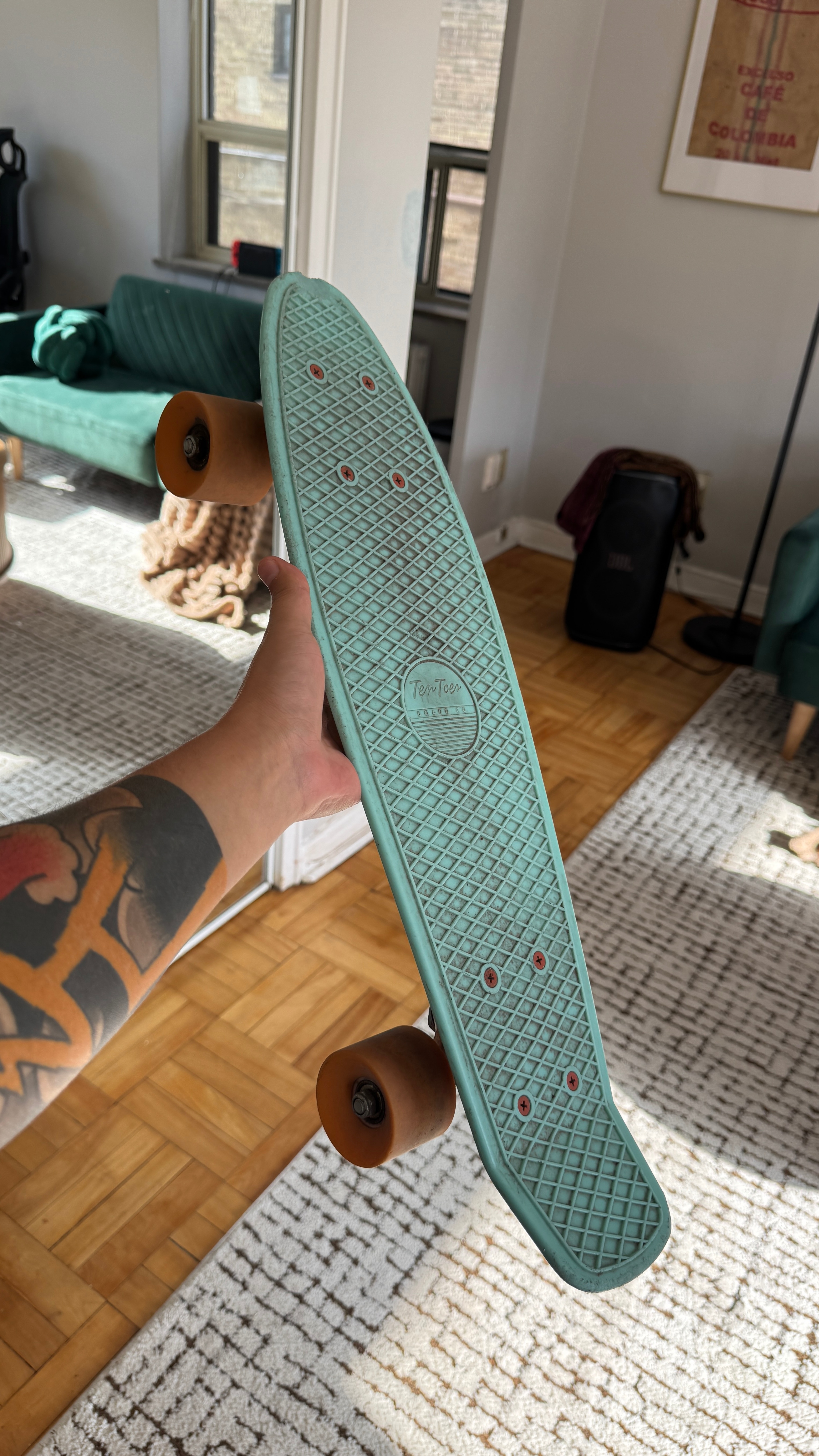 Ten Toes 22" Penny Board – Retro Style Skateboard