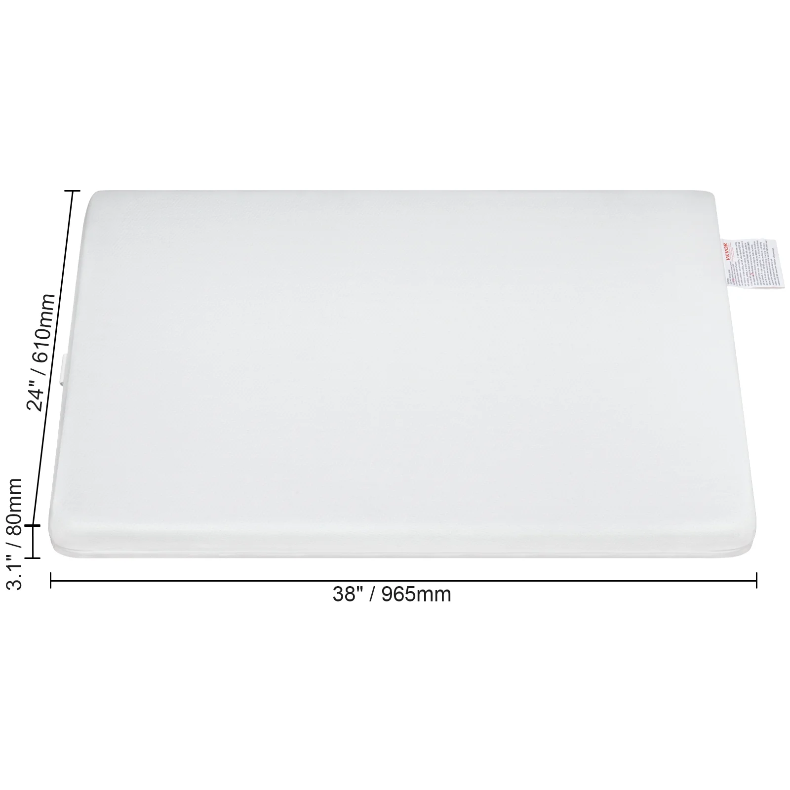 Crib Mattress, Two-sided Breathable Memory Foam, Baby Mattress - photo 2