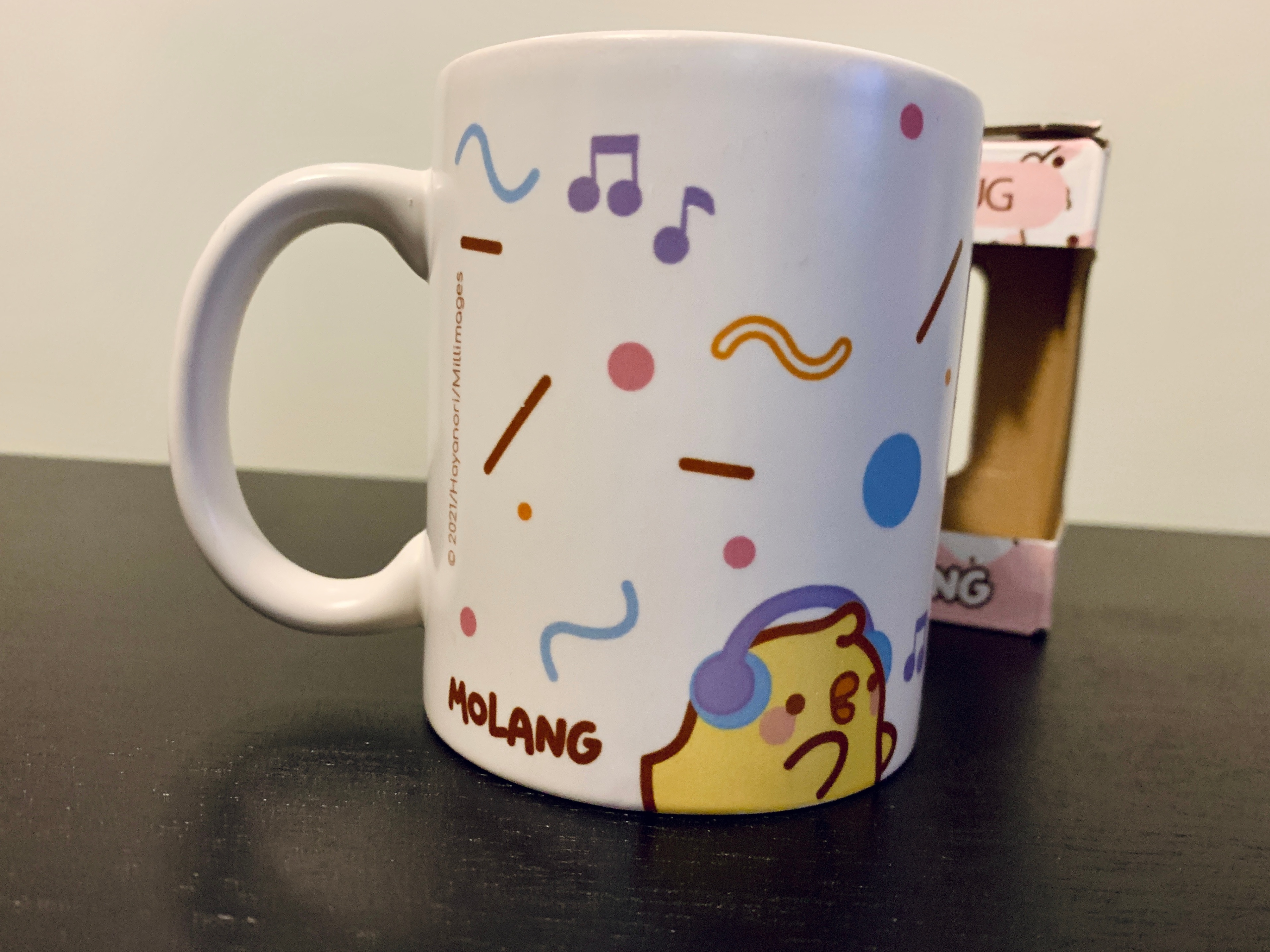ABYSTYLE Molang & Piu Piu Music Ceramic Coffee Tea Mug 11 Oz. - photo 4
