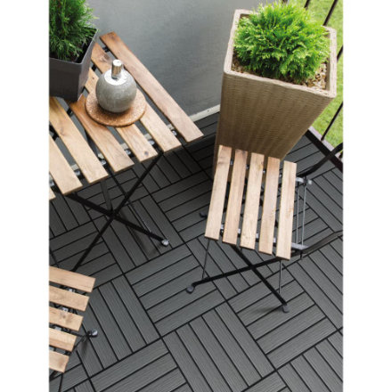 60 Balcony/Patio Interlock Tiles -Aura 12x12-Excellent Condition - photo 5