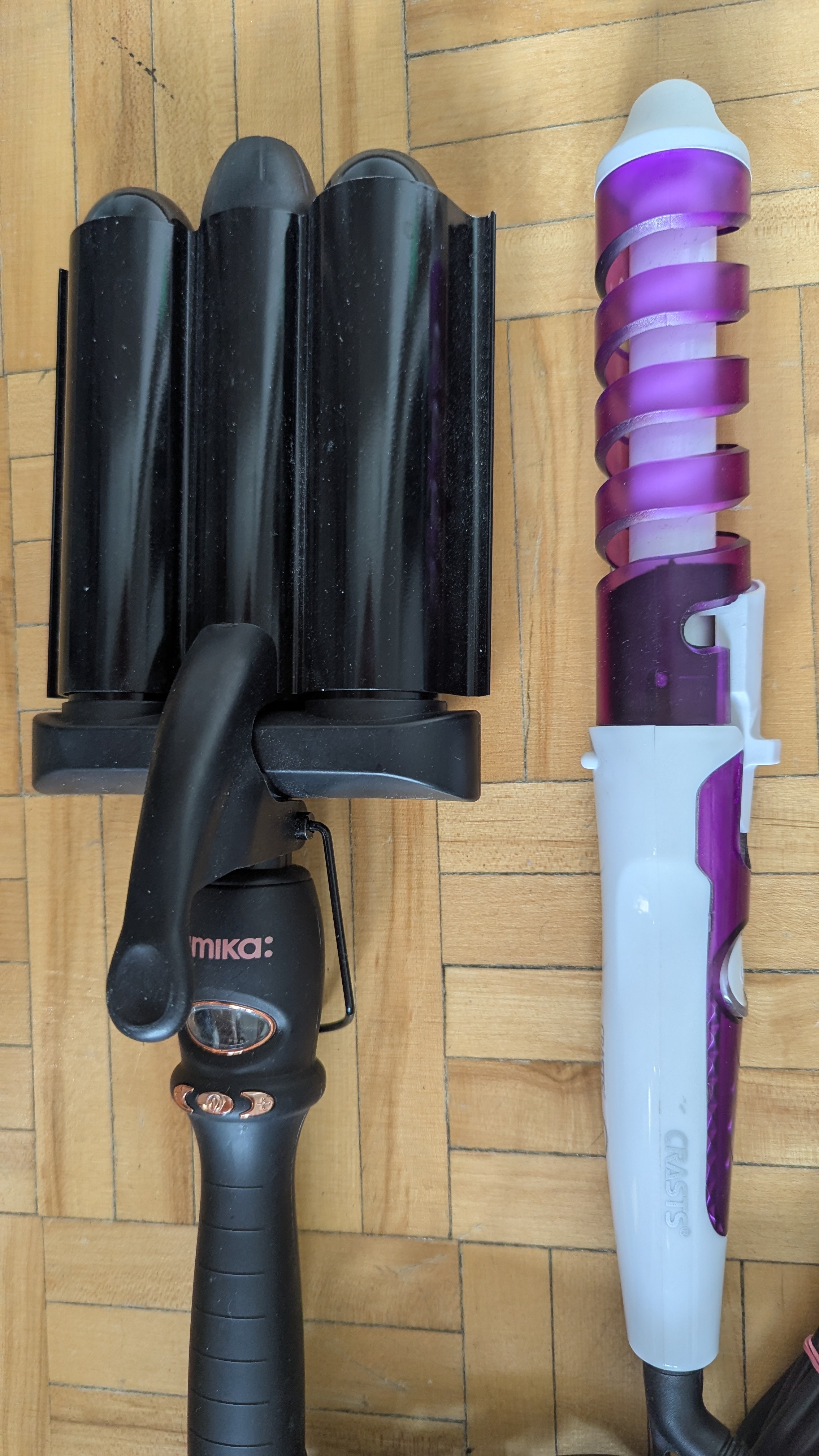 Hair Waver Spiral Curler Temperature. Hot Straightening Hair - photo 2