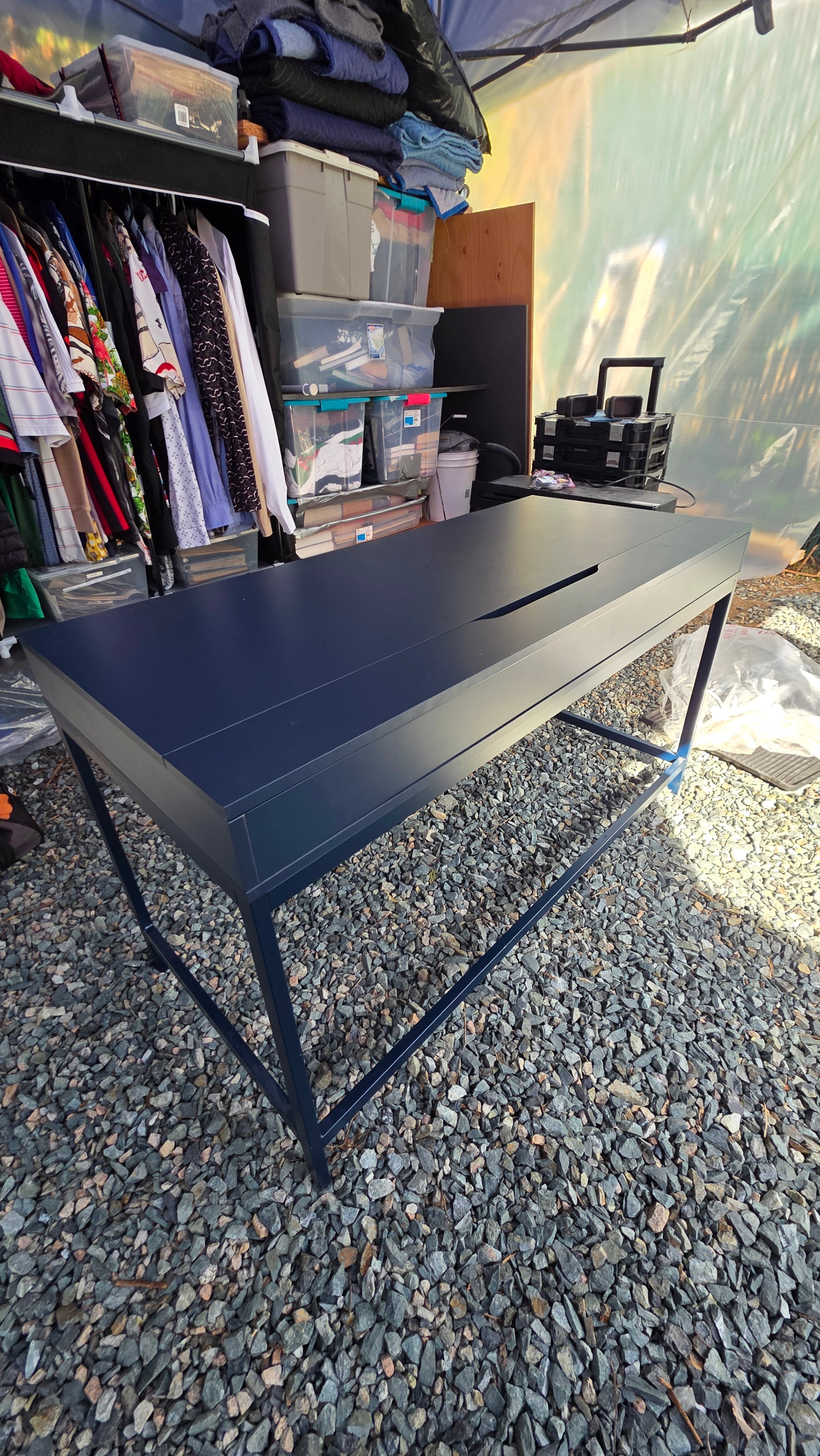 ✨ IKEA ALEX Desk – Dark Blue / Black-Brown ✨ - photo 4