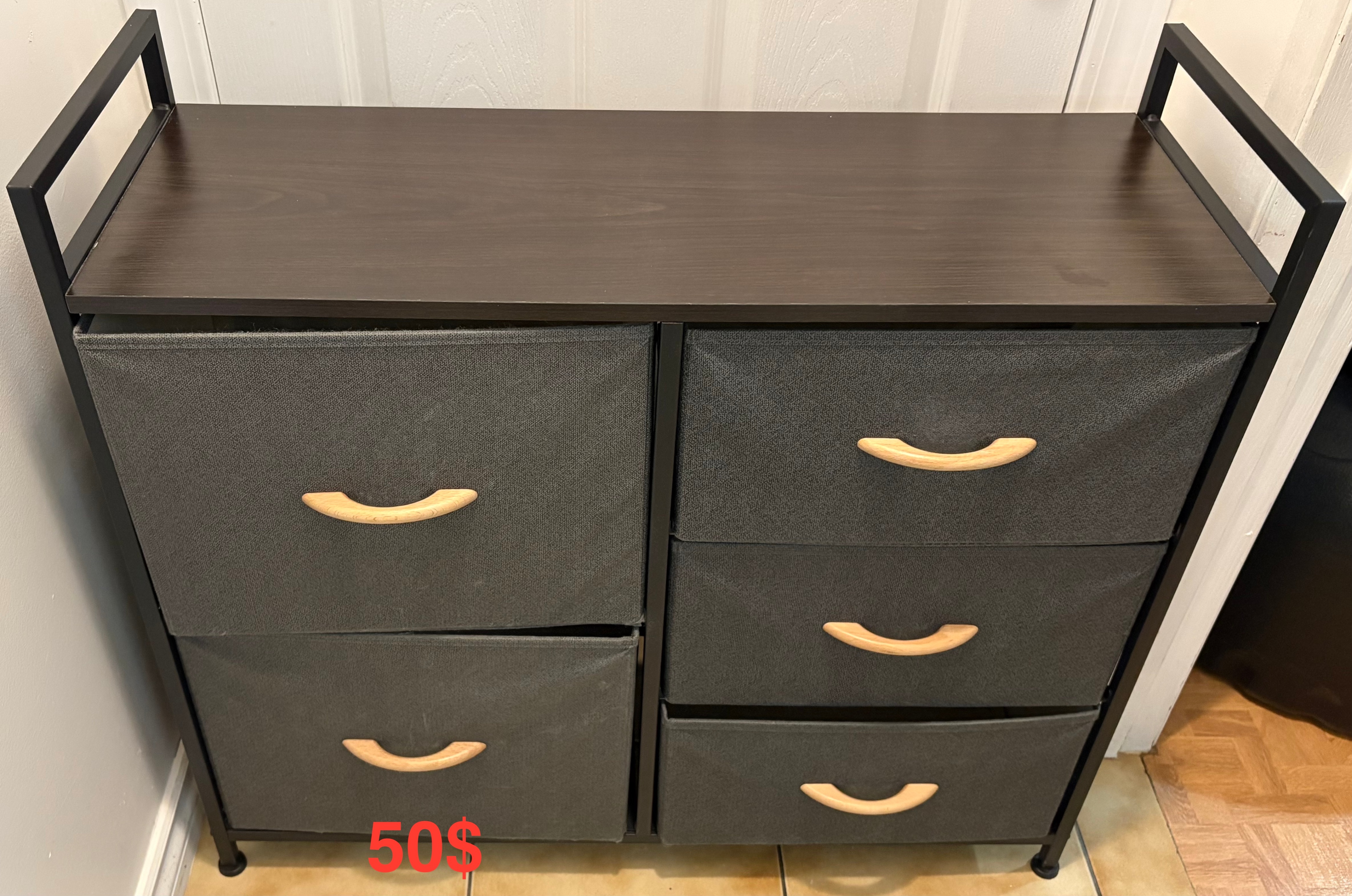 5-drawer cabinet