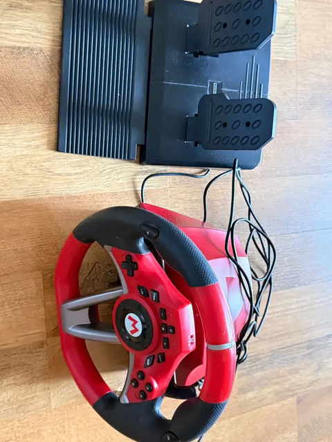 nintendo switch mario kart racing wheel