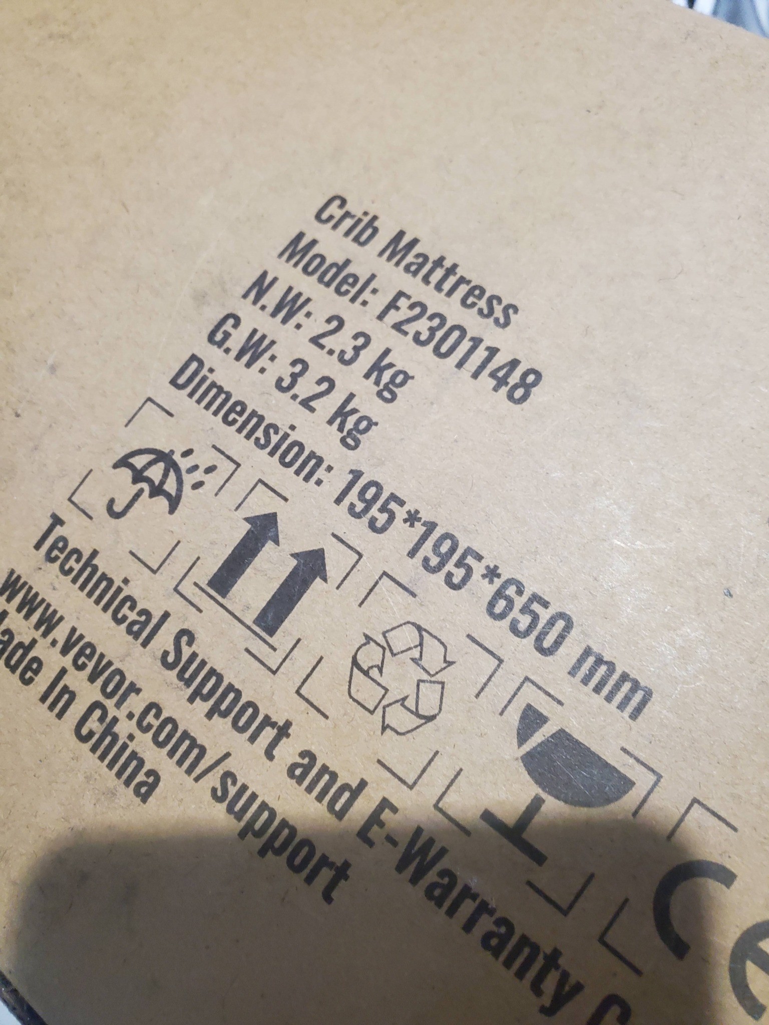 Crib Mattress, Two-sided Breathable Memory Foam, Baby Mattress - photo 4