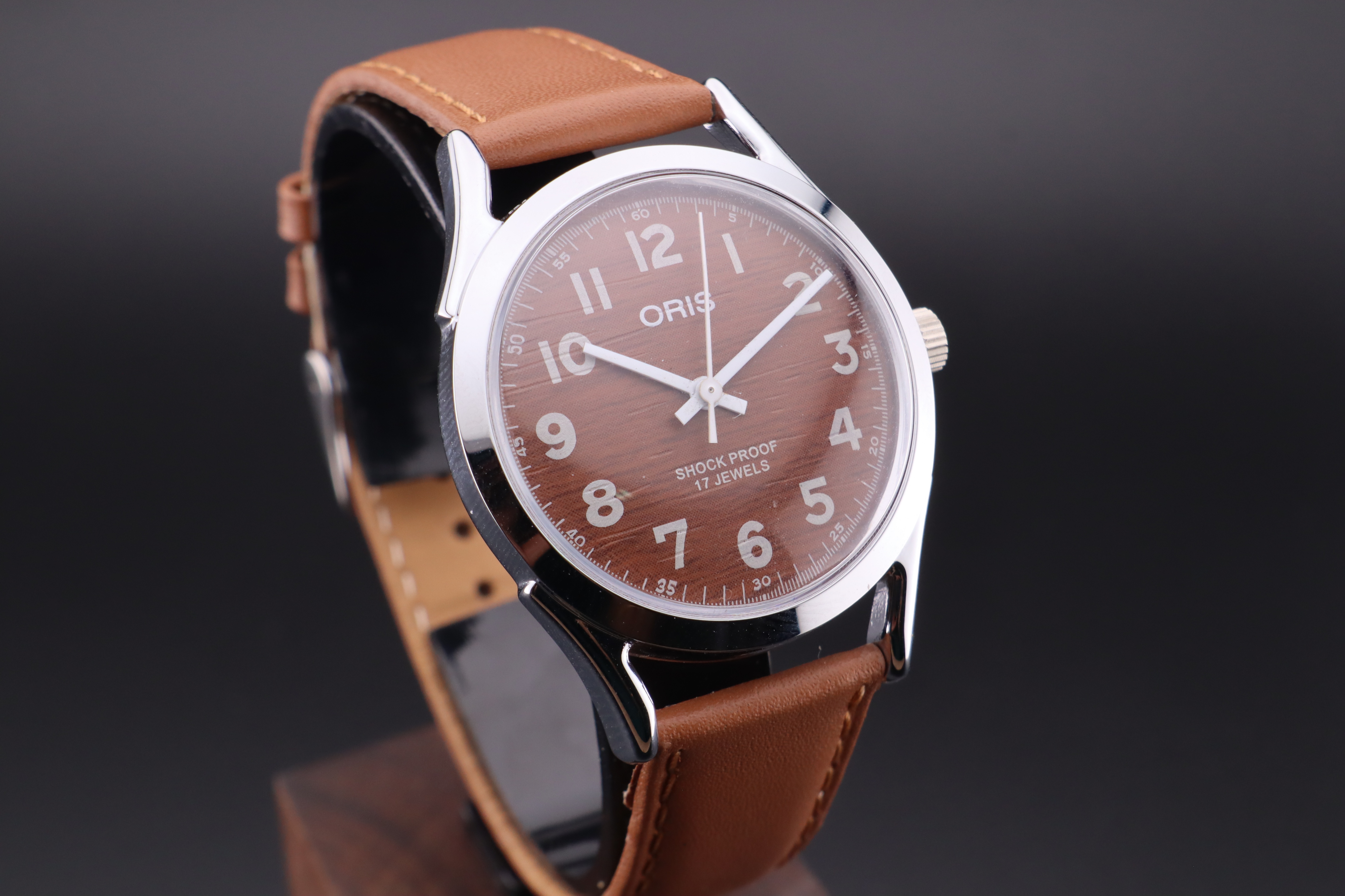 Vintage Oris Swiss ST-96 Hand Wind Mechanical Men's Watch