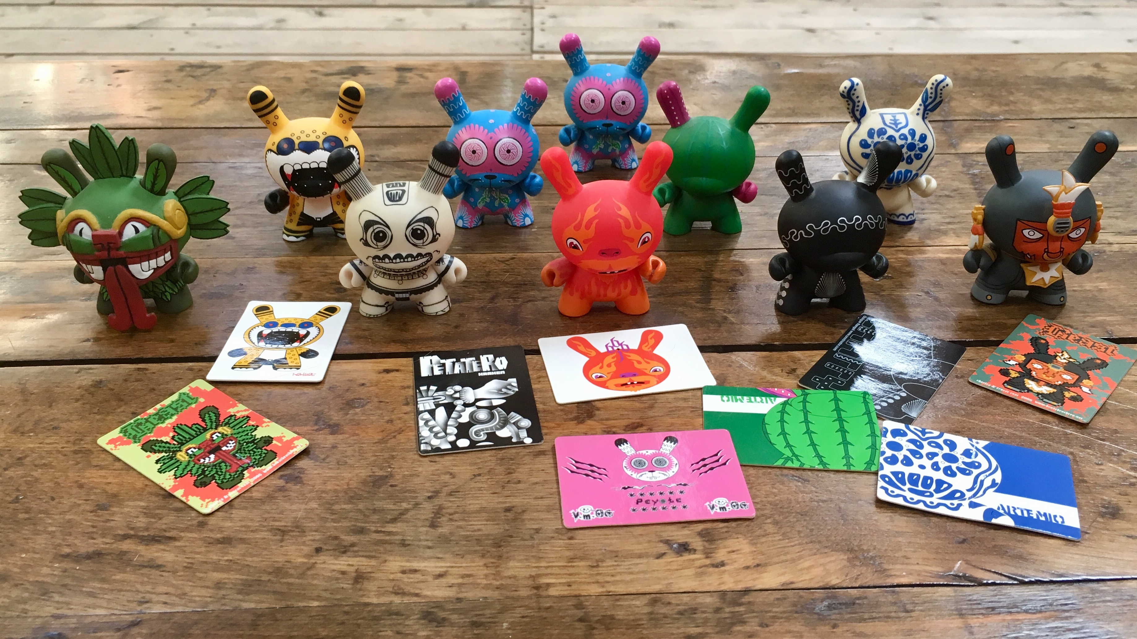 Kidrobot Dunny collectible vinyl figures lot