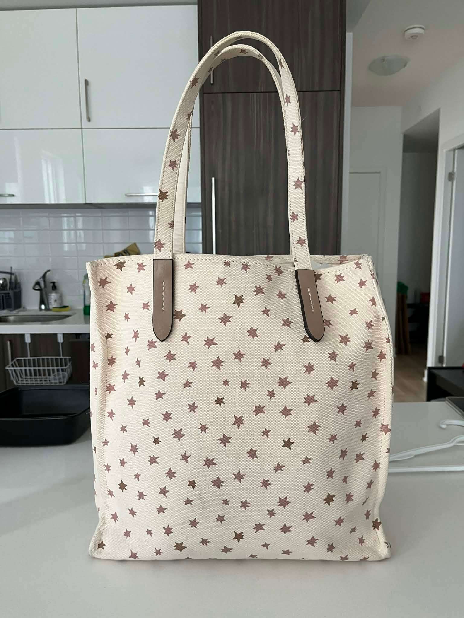 Rainbow Unicorn-Print Canvas Tote NWT - photo 3