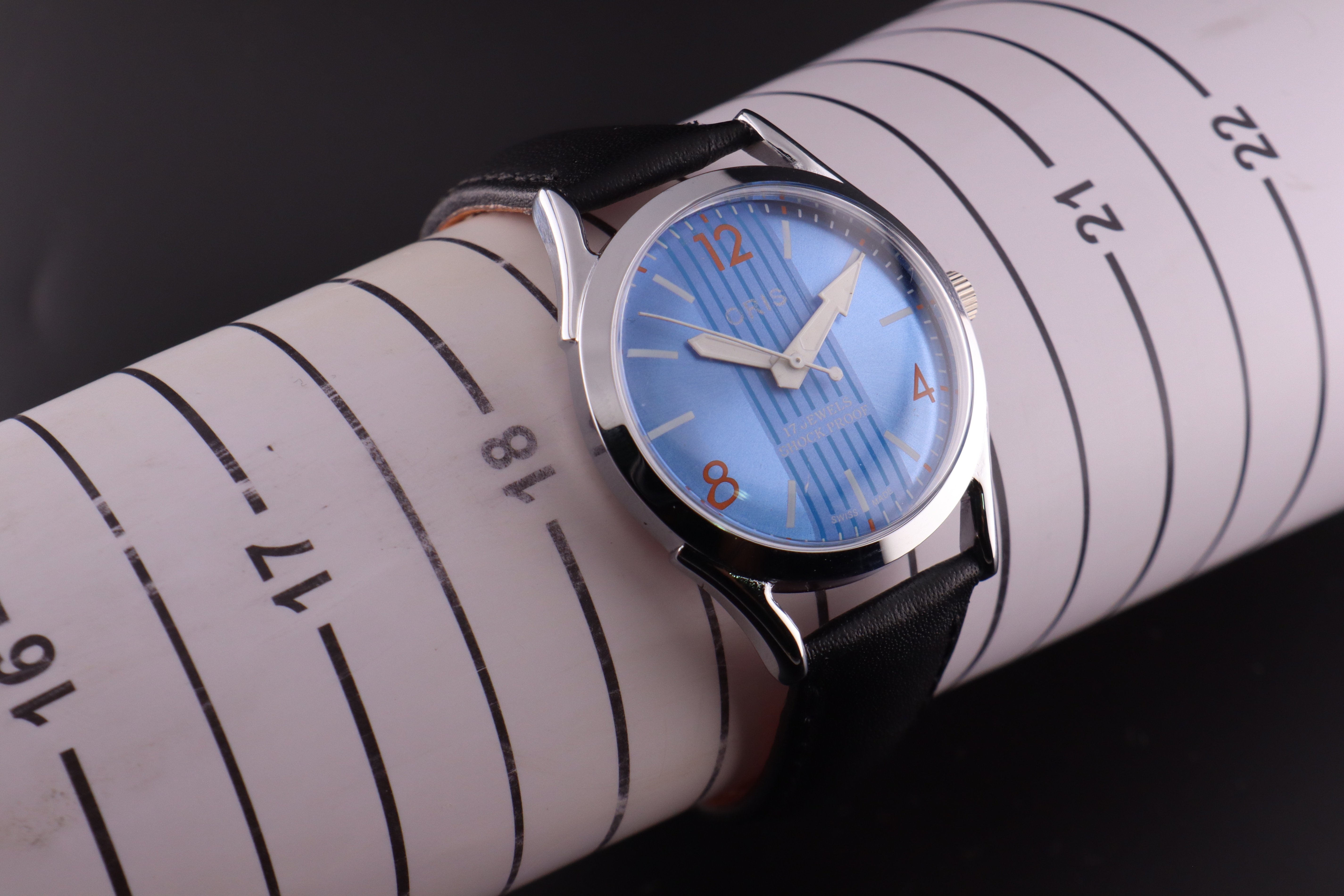 Vintage Oris Swiss ST-96 Hand Wind Mechanical Men's Watch - photo 4