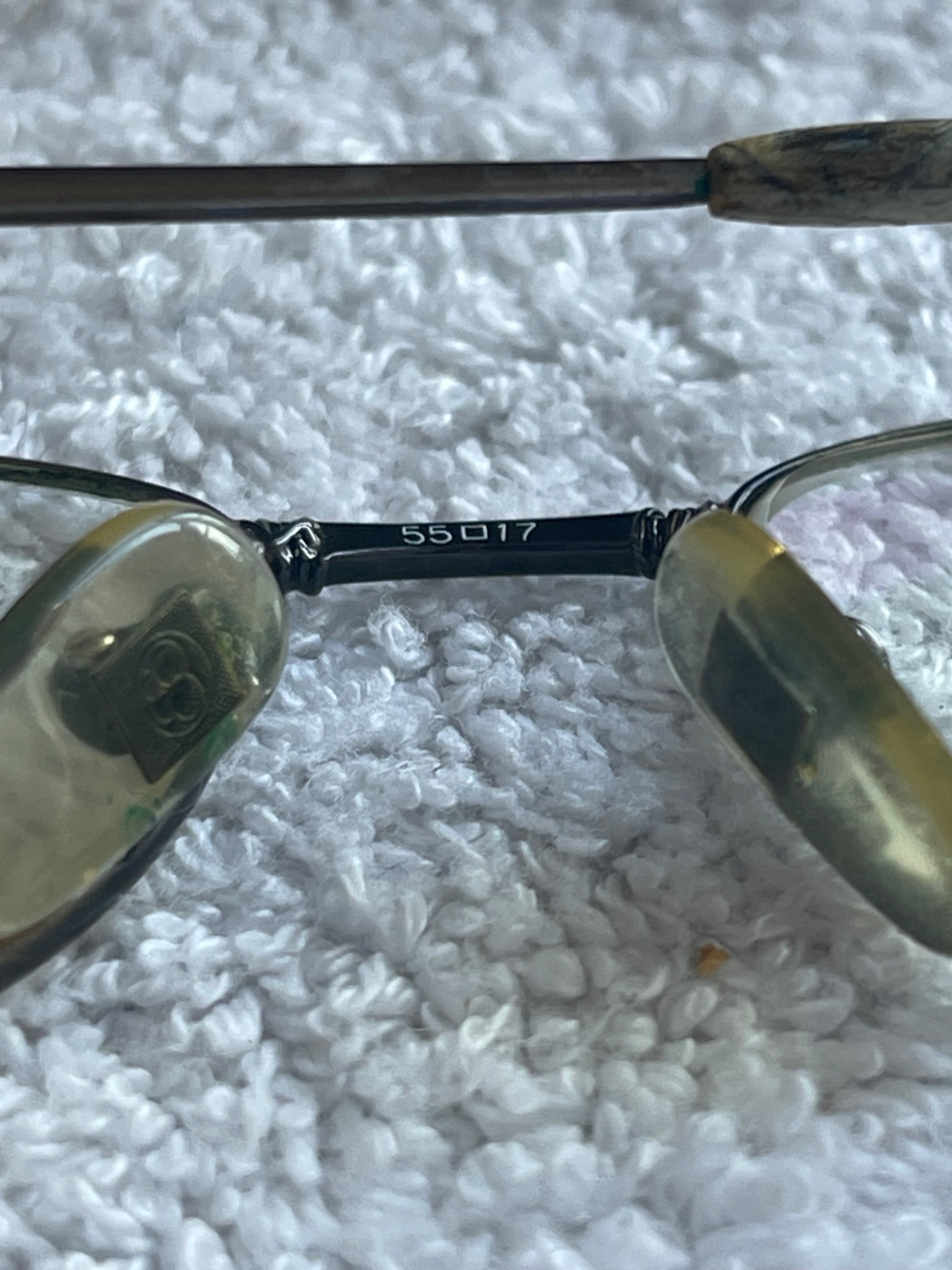 Vintage Hanae Mori Heavy Metal Designer Frames (HM-11) - photo 5