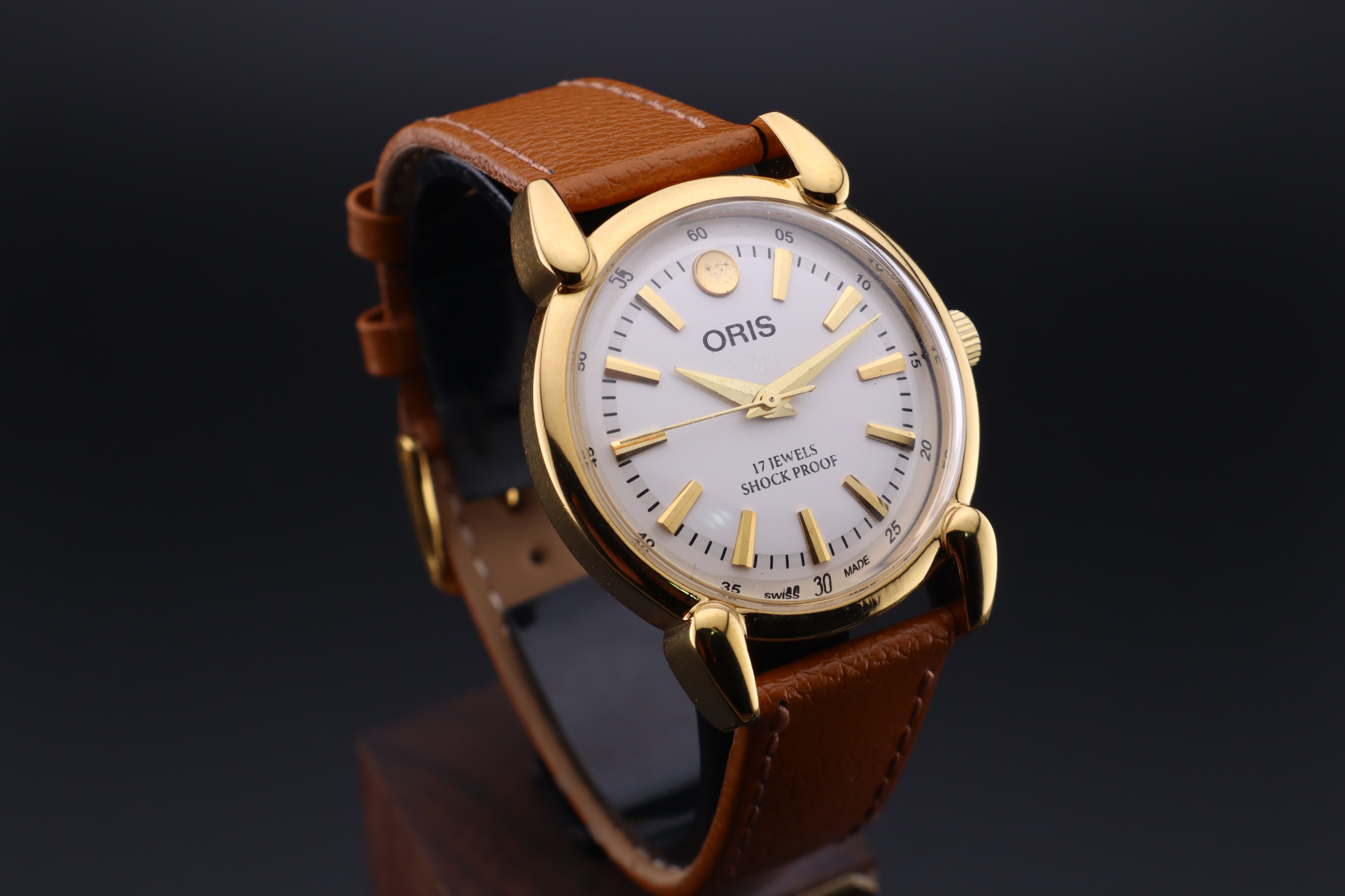 Vintage Oris Swiss ST-96 Hand Wind Mechanical Men's Watch