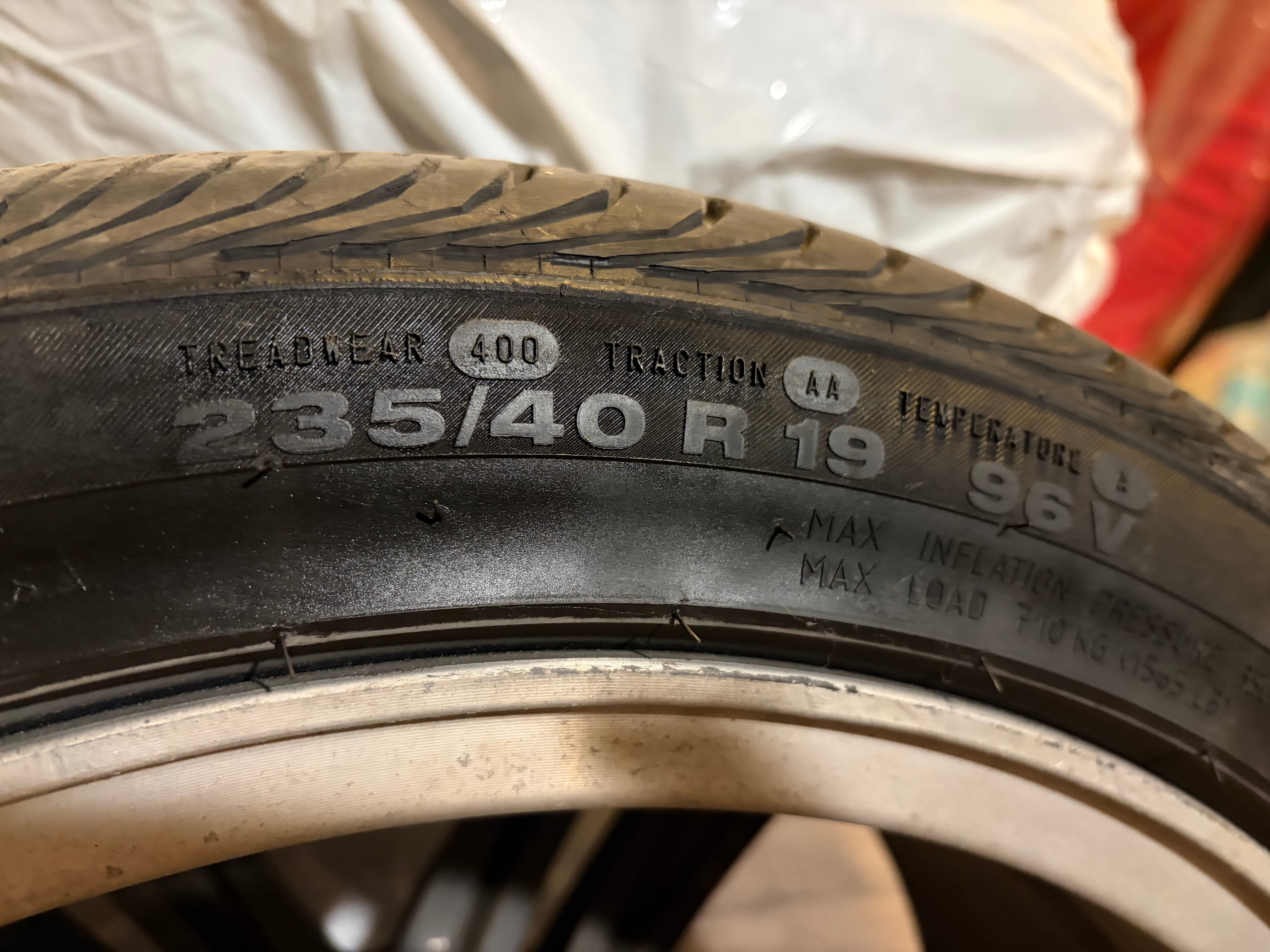 19" OEM Honda Accord Rims & Continental Tires, Set of 4 - photo 5