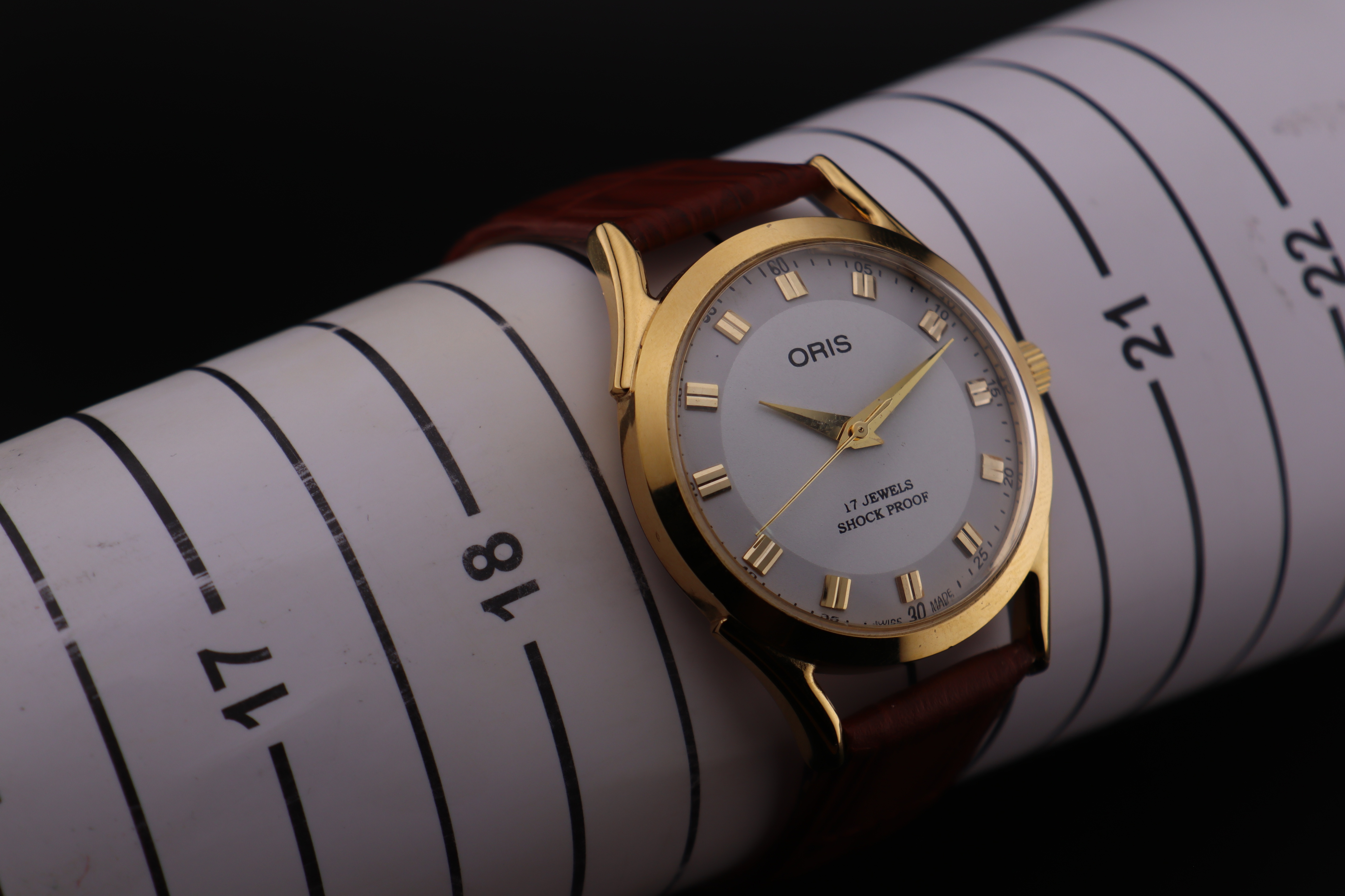 Vintage Oris Swiss ST-96 Hand Wind Mechanical Men's Watch - photo 4