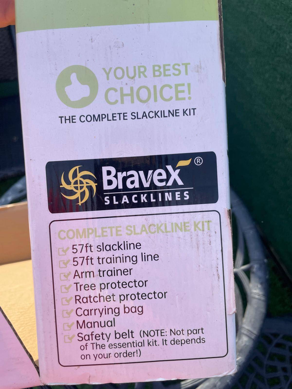 BraveX Complete Slackline Kit (SK-308) - $40 - photo 3