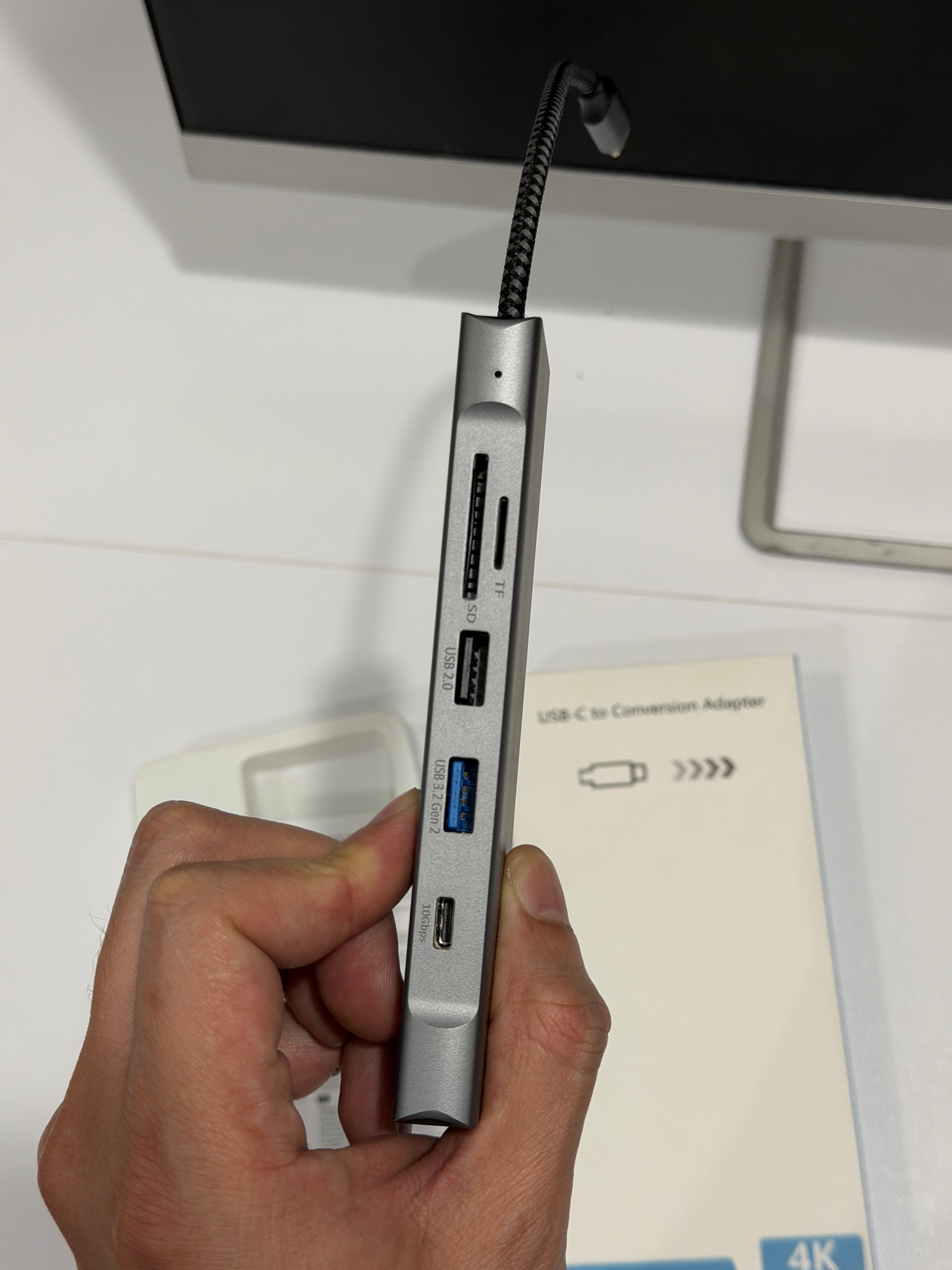 8-In-1 MacBook USB-C HUB with SSD Enclosure