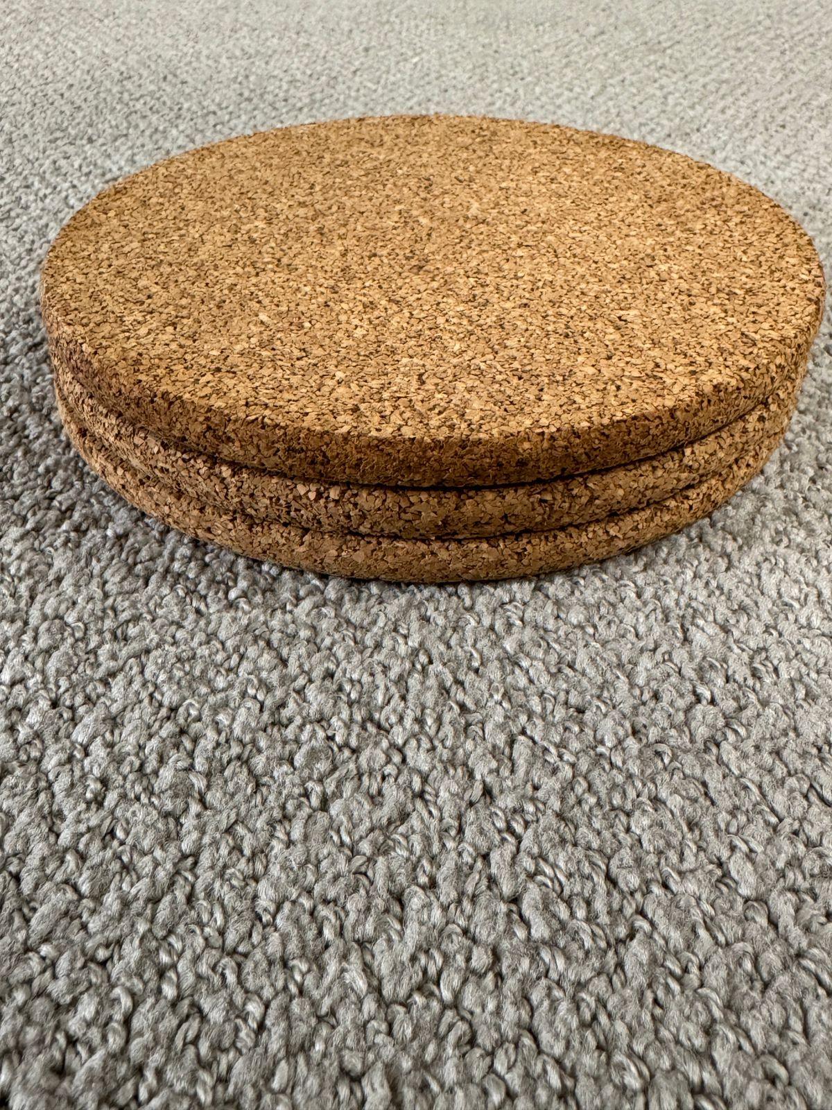 IKEA Cork Coasters (Set of 3)