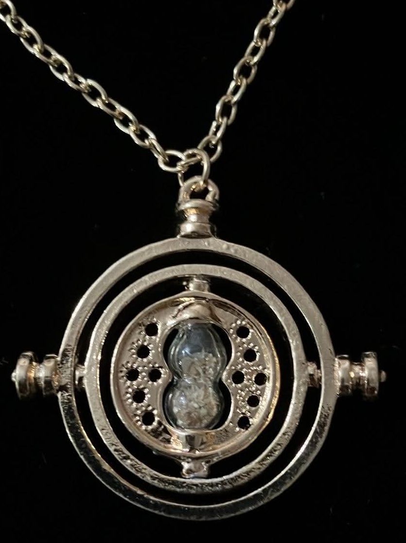 Harry Potter Hermione Time Turner Necklace (New) - 20 Inches - photo 2