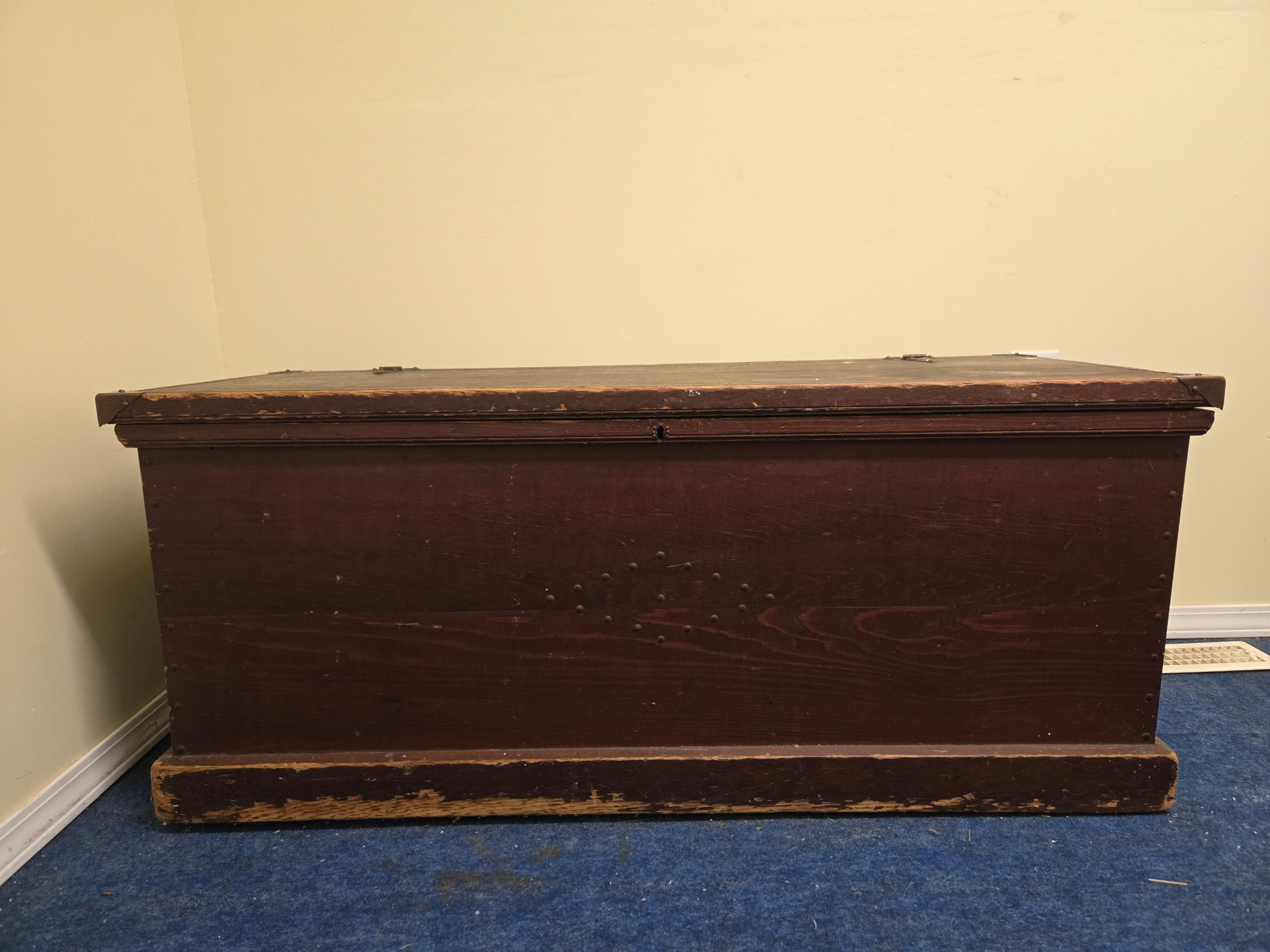 Authentic 1920s Rustic Cedar Chest