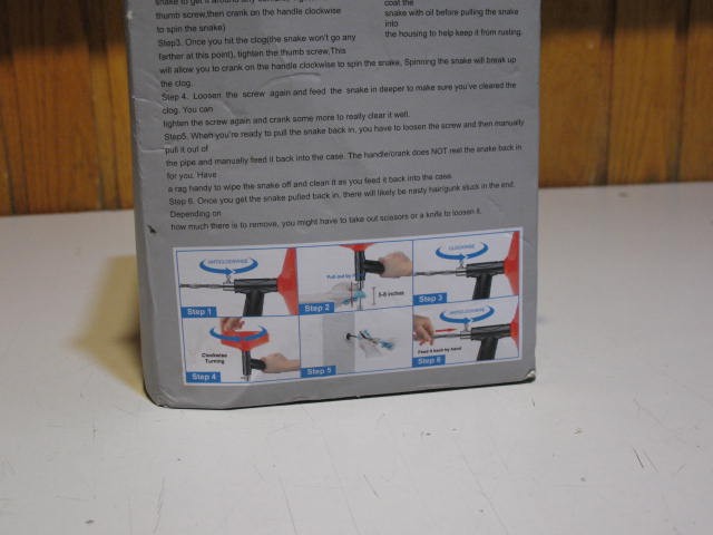 Professional Drain Cleaner/Snake, BRAND NEW - photo 3