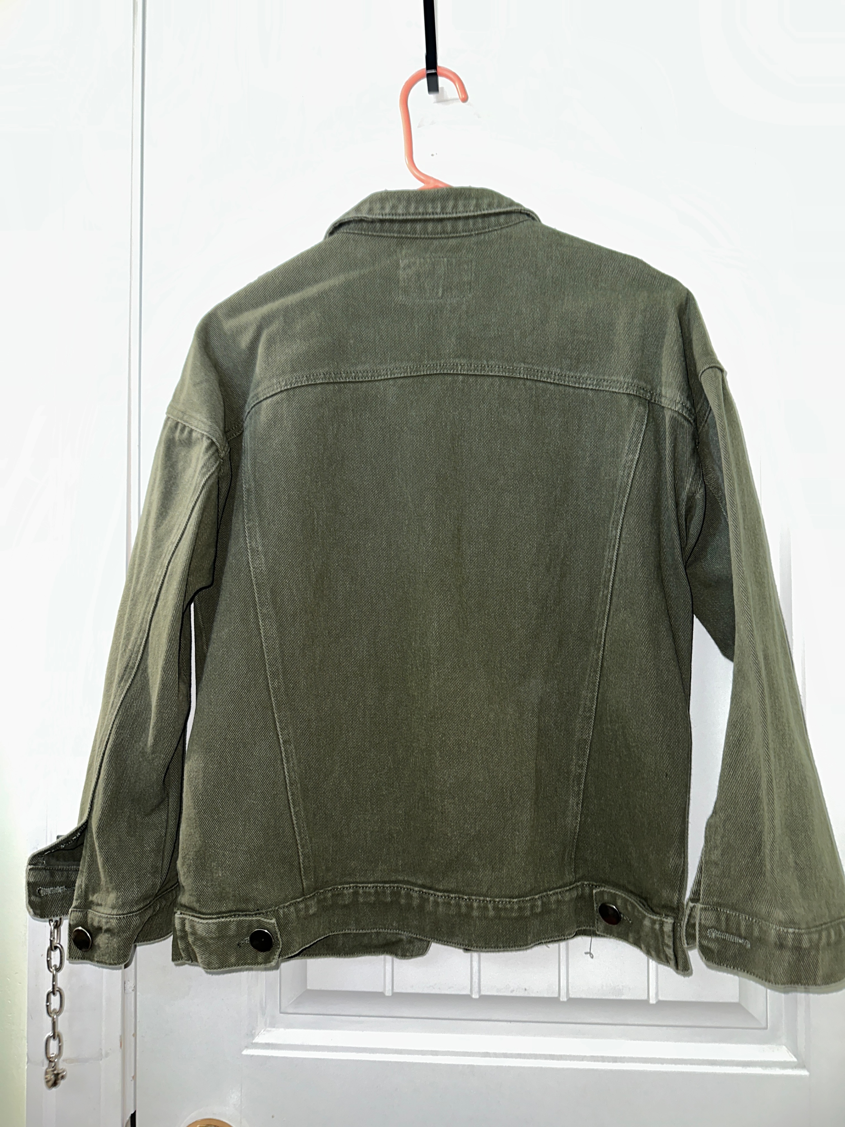 Green Denim Jacket - photo 2