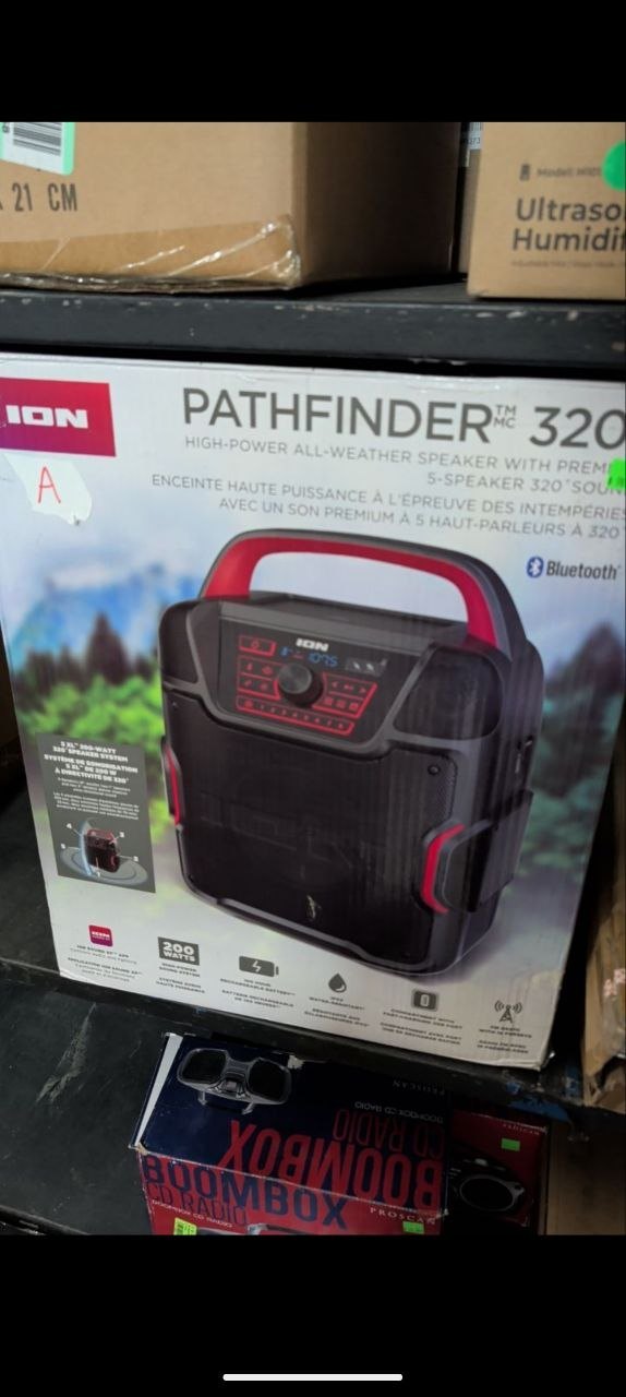 High-Power All-Weather Bluetooth Speaker: ION Audio Pathfinder 3