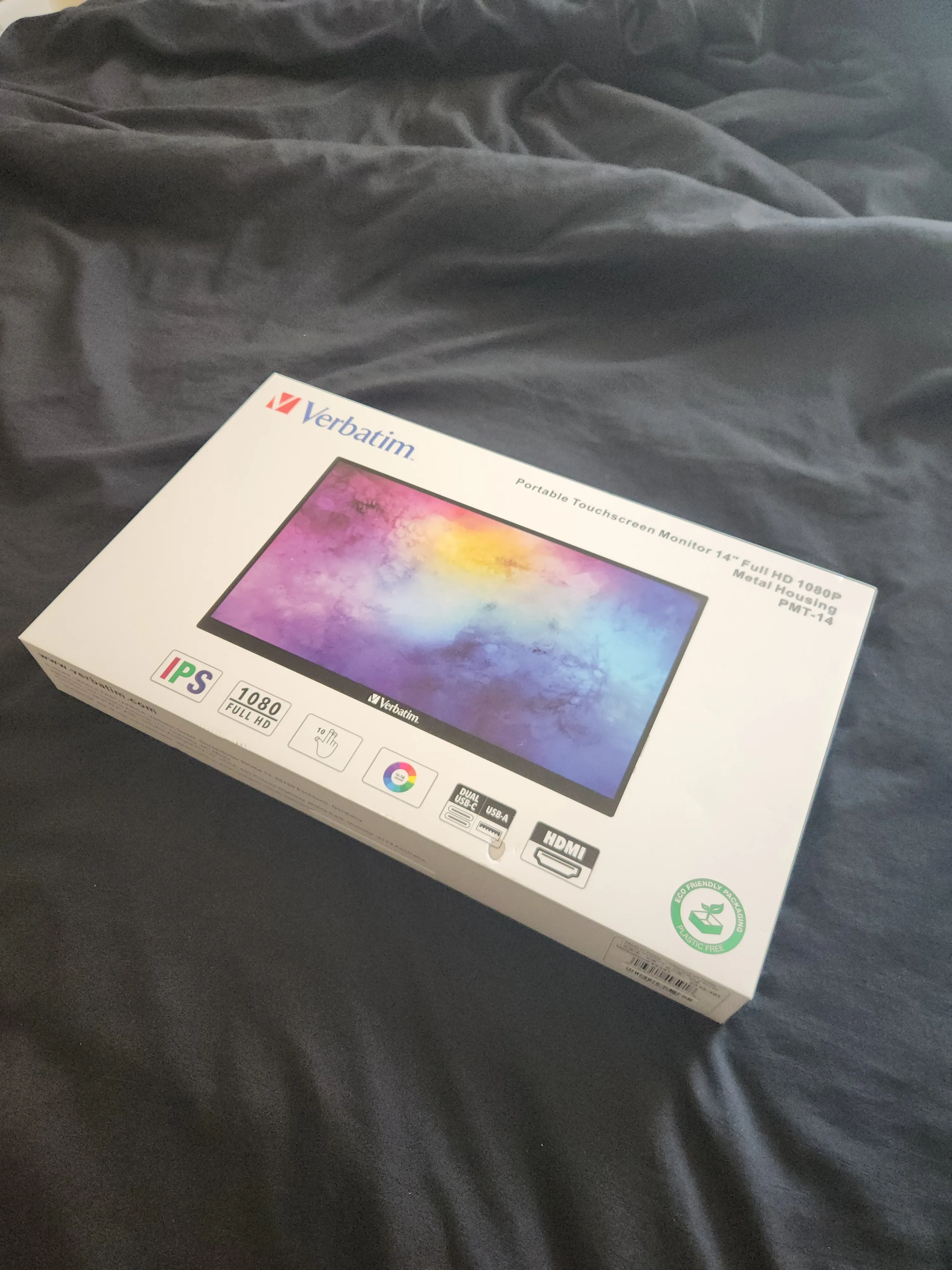 Verbatim 14" Full HD Portable Touchscreen Monitor (PMT-14)