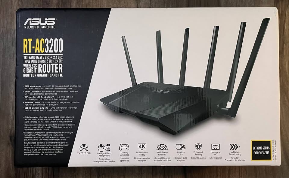 ASUS RT-AC3200 Tri-Band Router