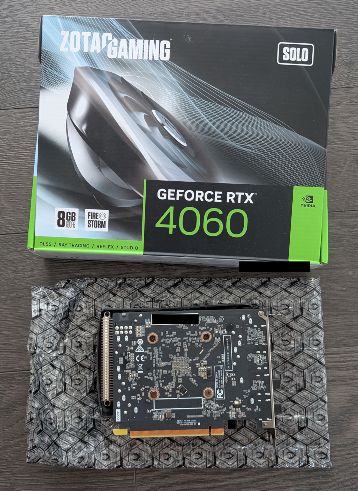 Zotac NVIDIA GeForce RTX 4060 8GB Solo (single fan) - photo 2