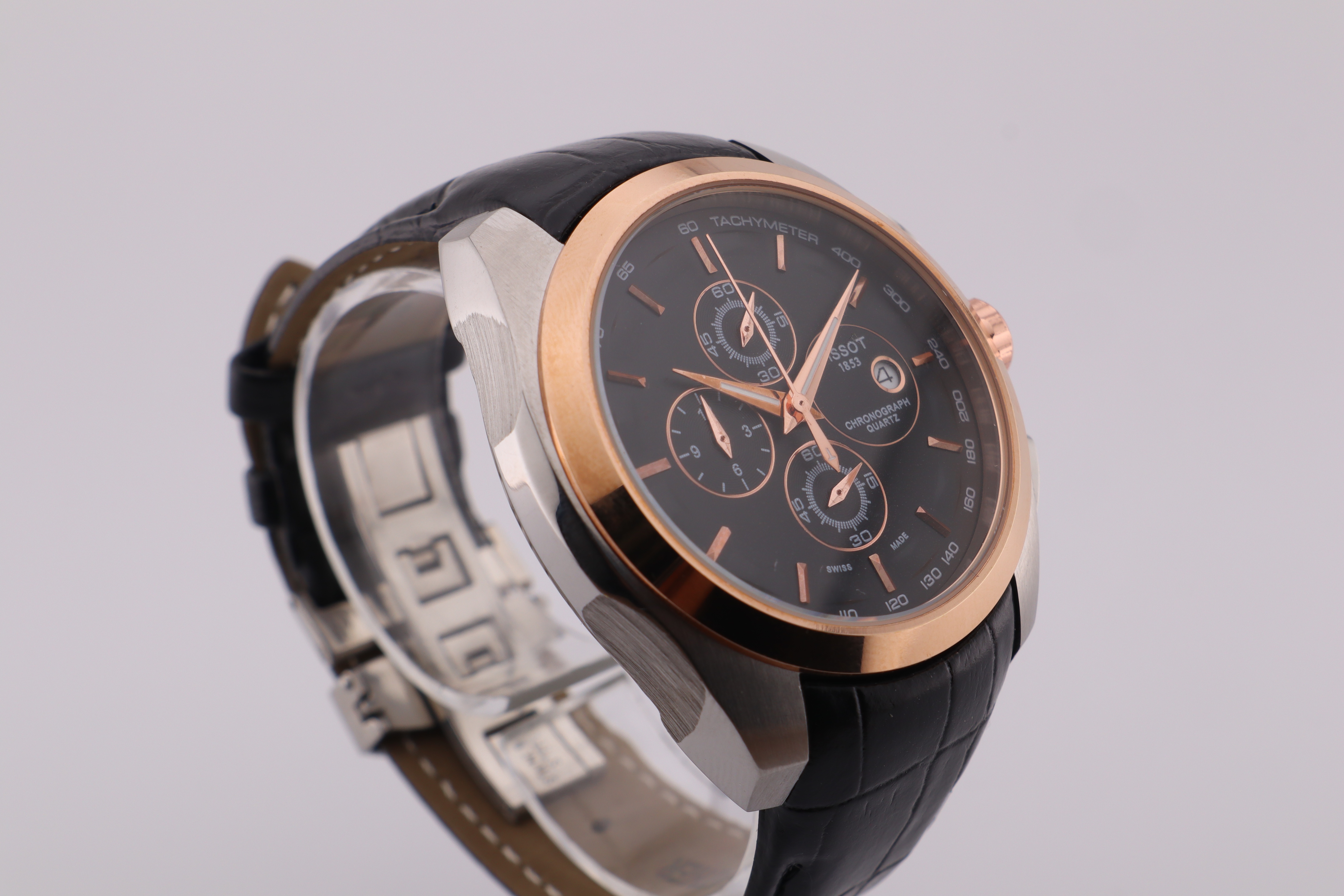 Tissot 1853 Couturier Tachymeter Chronograph Quartz Wrist Watch
