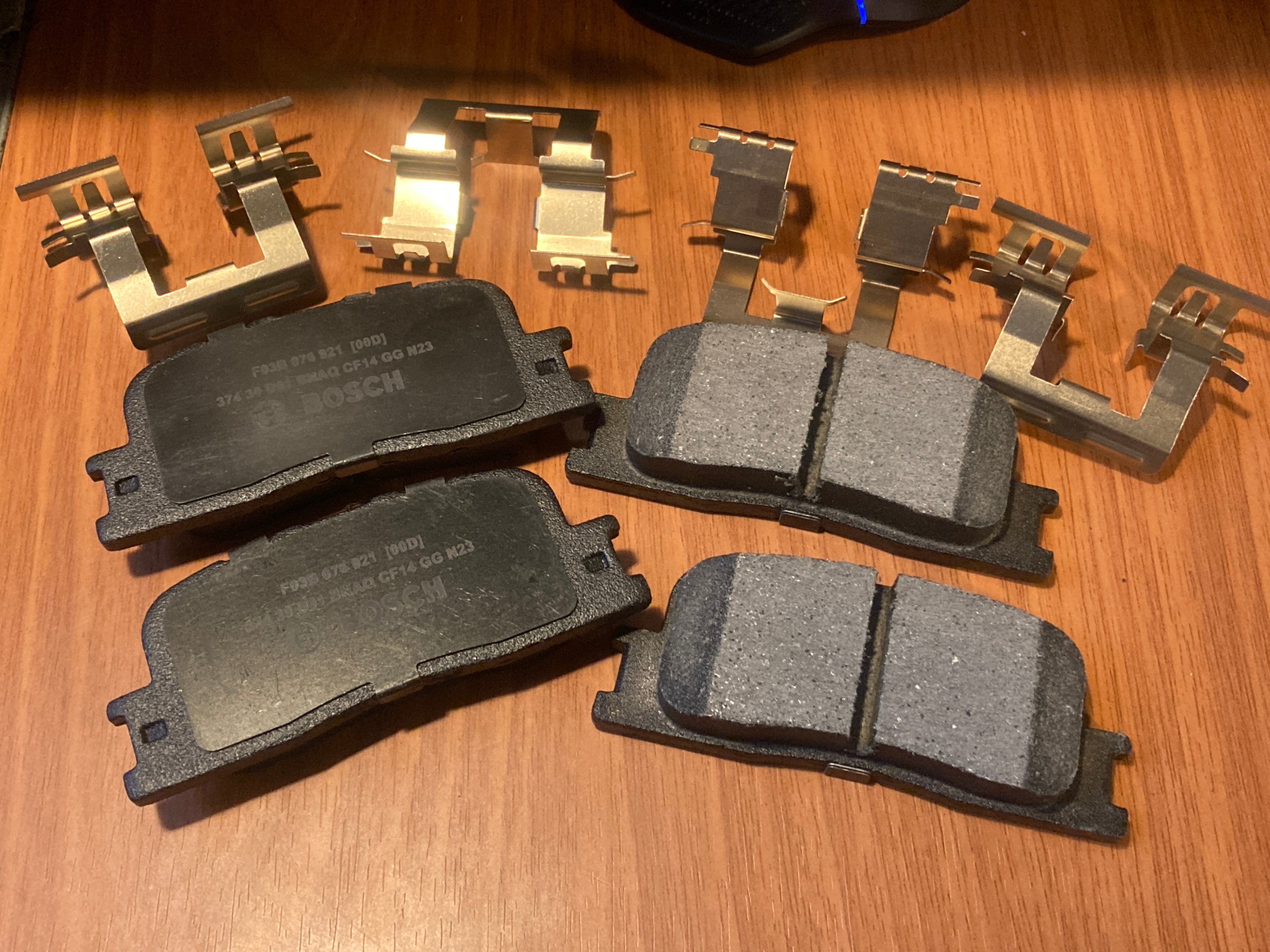 Bosch BC885 QuietCast Rear Brake Pads Camry Lexus Set - photo 4