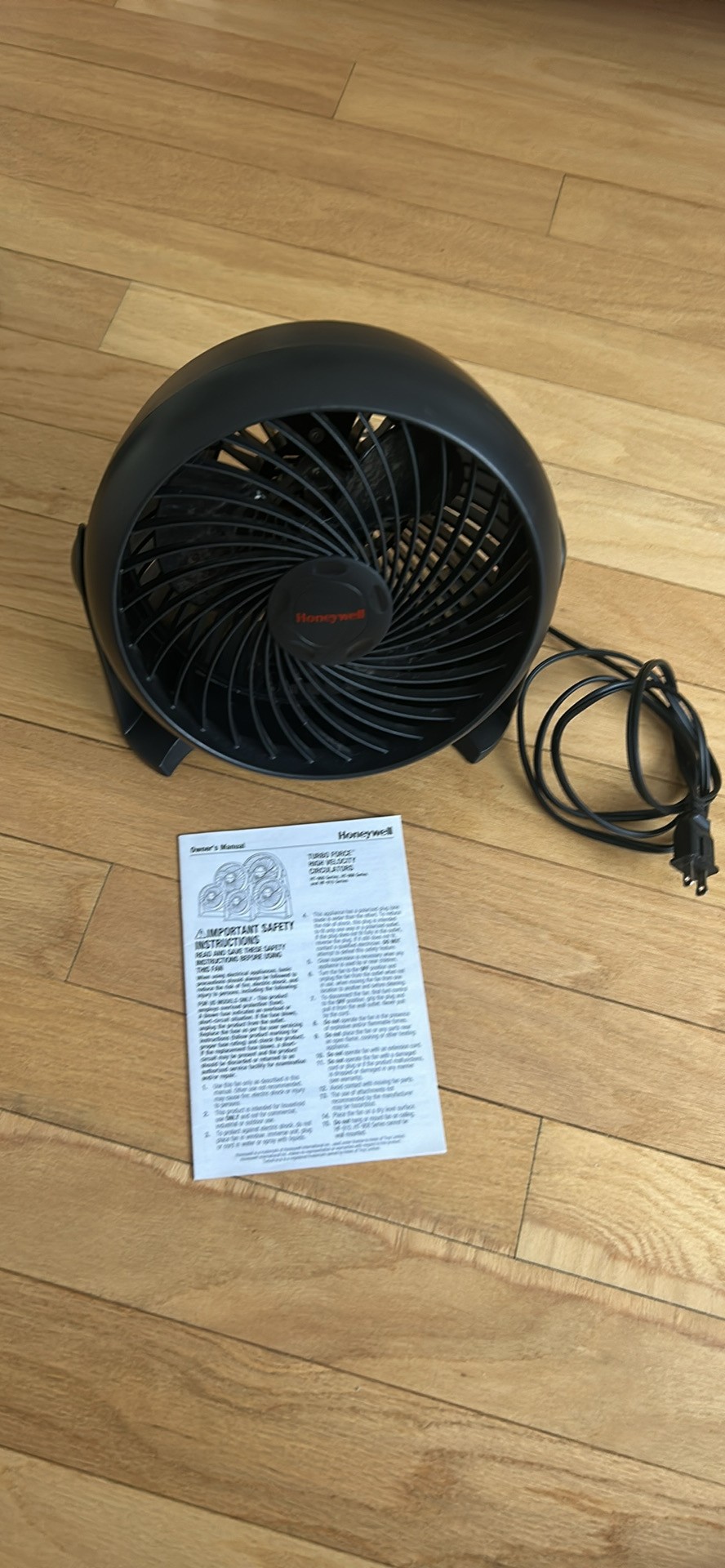 Honeywell Personal Air Circulator Fan - photo 2