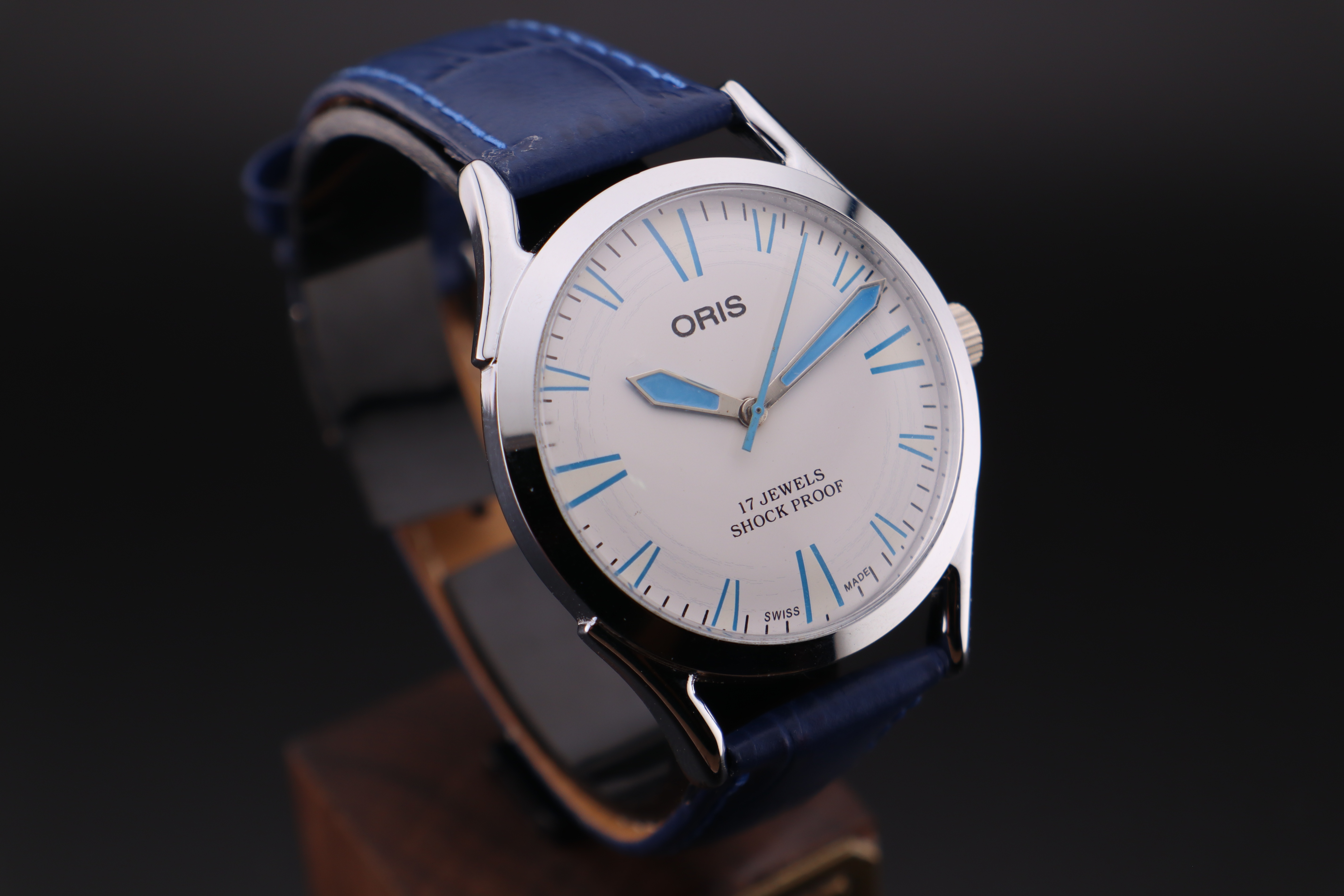 Vintage Oris Swiss ST-96 Hand Wind Mechanical Men's Watch
