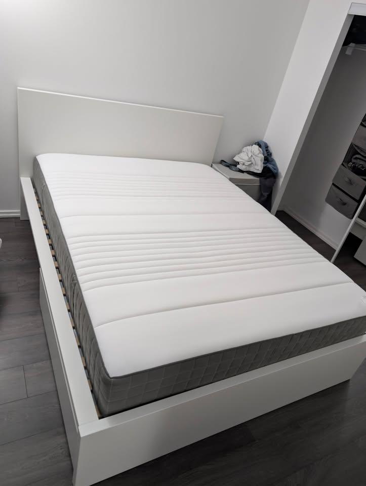 IKEA HAUGSVÄR Queen Mattress – Covered, Pet-Free & Smoke-Free - photo 5