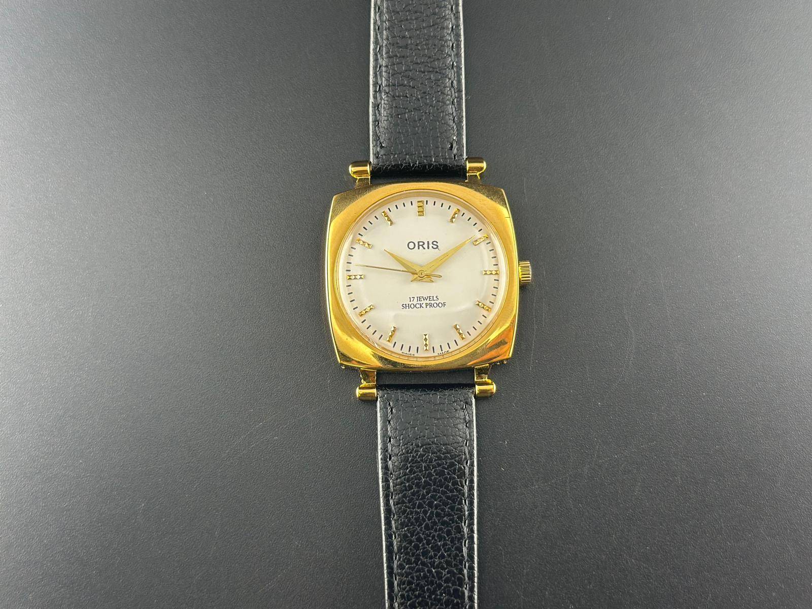Vintage Oris Swiss ST-96 Hand Wind Mechanical Men's Watch - photo 4