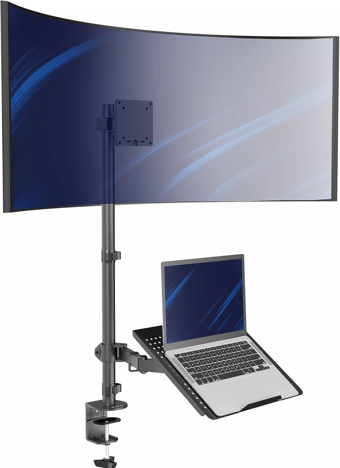 New VIVO Laptop and Extra Tall Extra Wide Monitor Desk Mount,