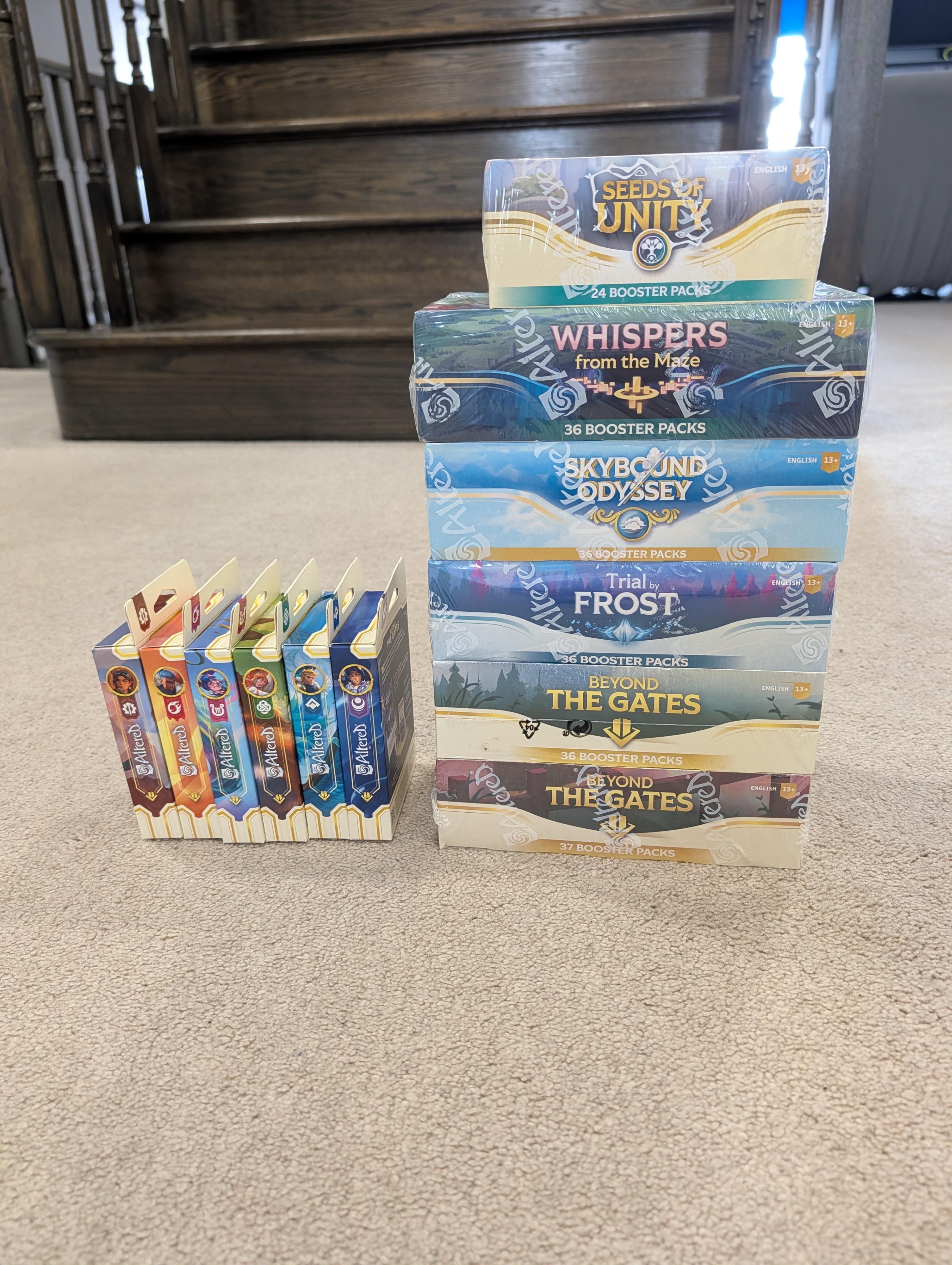 Altered TCG Booster Boxes & Starter Decks COMPLETE Set