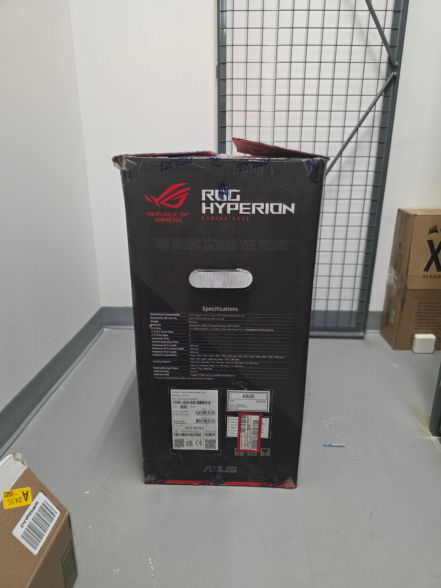 ASUS ROG Hyperion GR701 EATX Full-Tower Gaming Case - photo 3