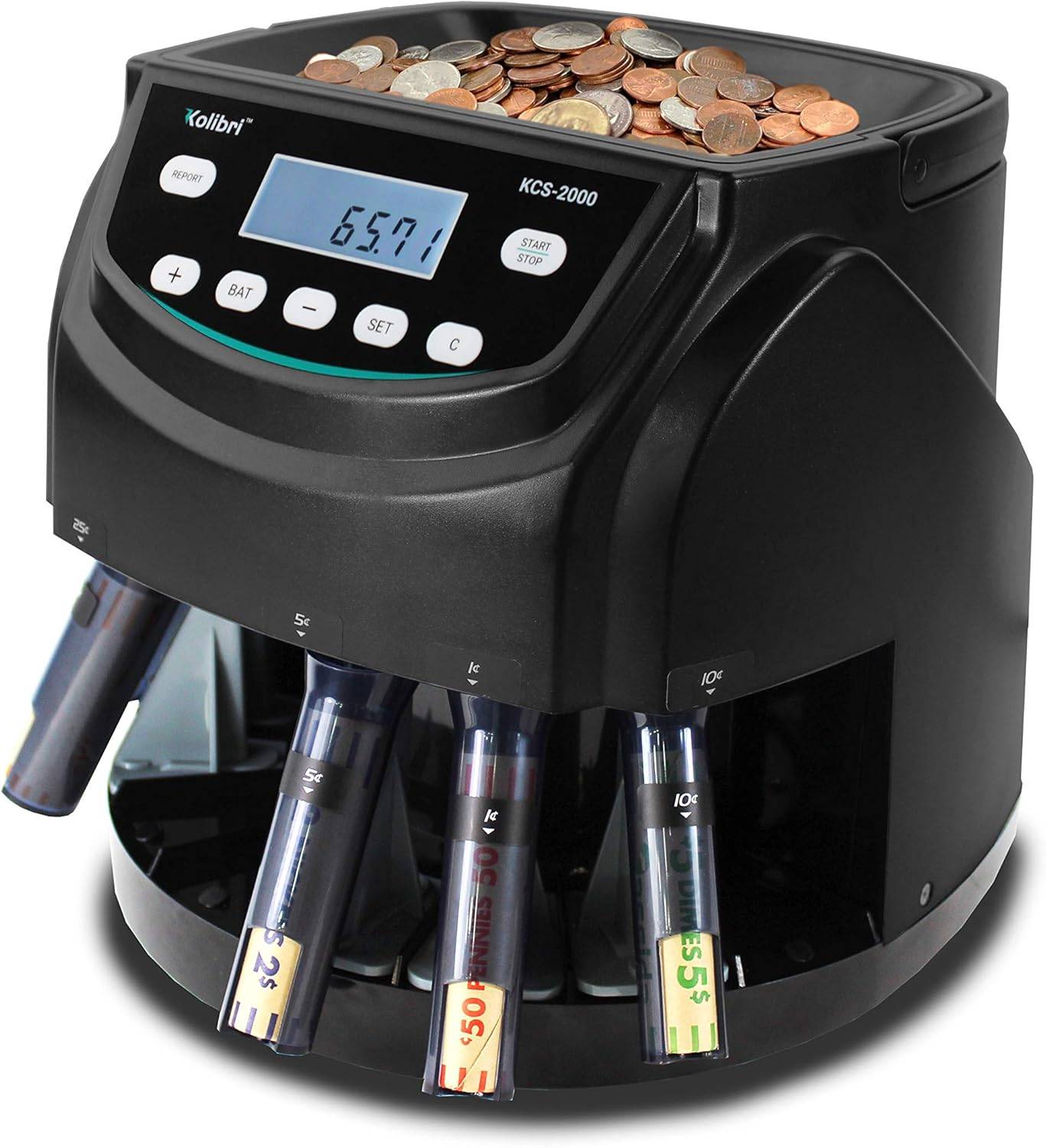 Kolibri KCS-2000 Professional USD Coin Counter Machine